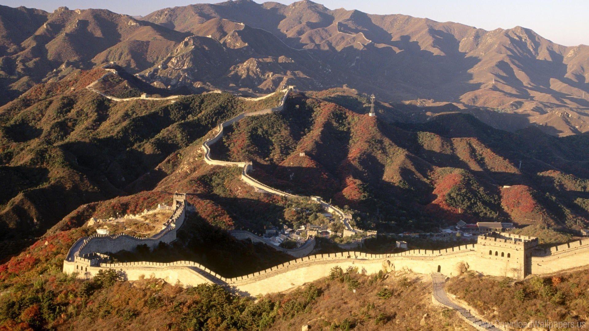 1920x1080 Background, Badaling, China, Great, Scenic, Travel Wallpaper