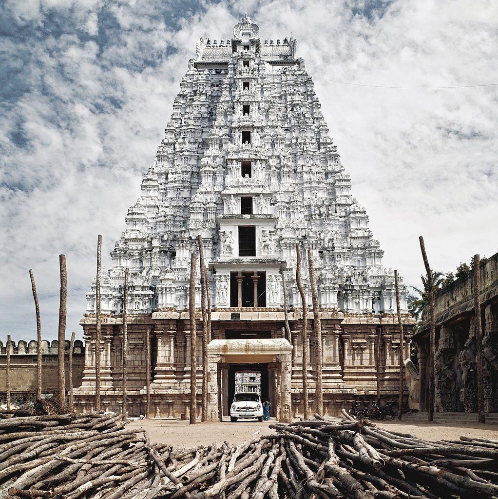 1022x1023 The White Gopuram, Sri Ranganathar Temple, Tiruchirappalli