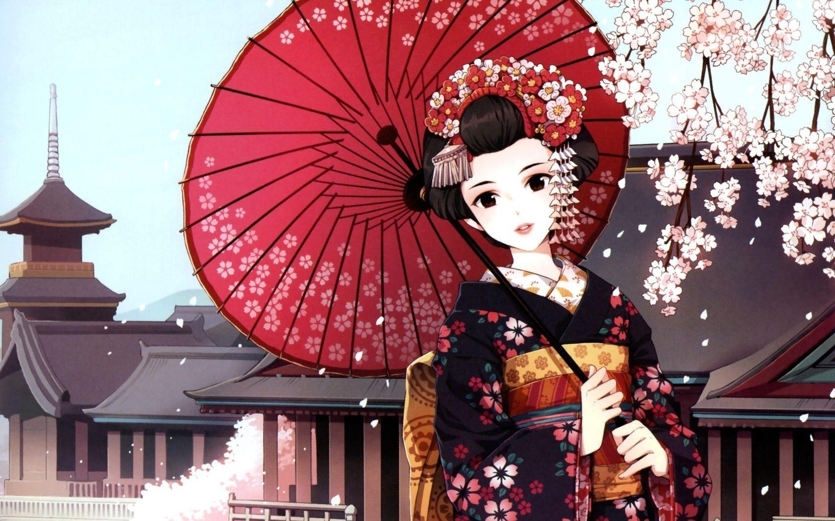1680x1050 Desktop Wallpaper. Kimonos, Manga