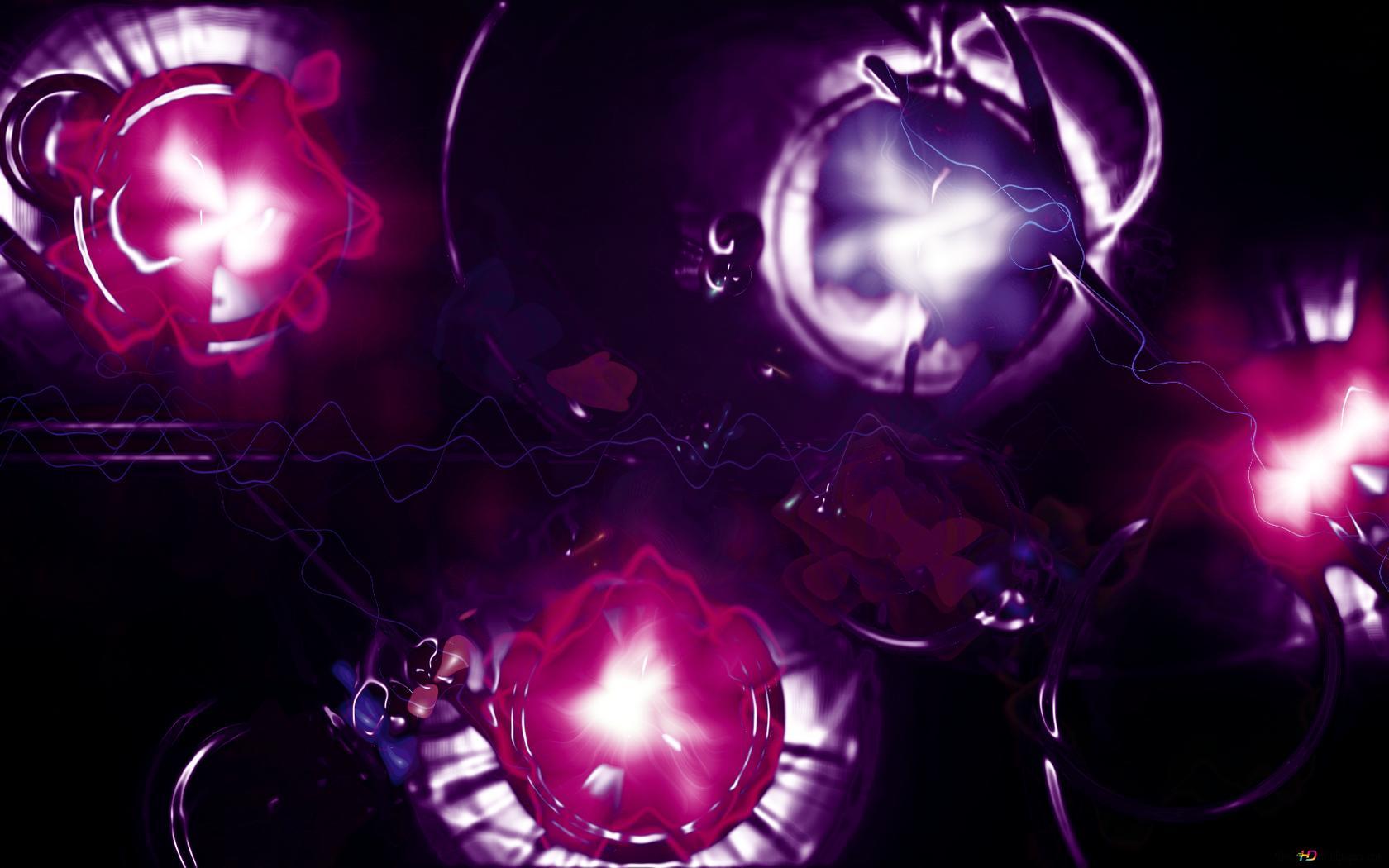 1680x1050 Electric magenta fusion light HD wallpaper download