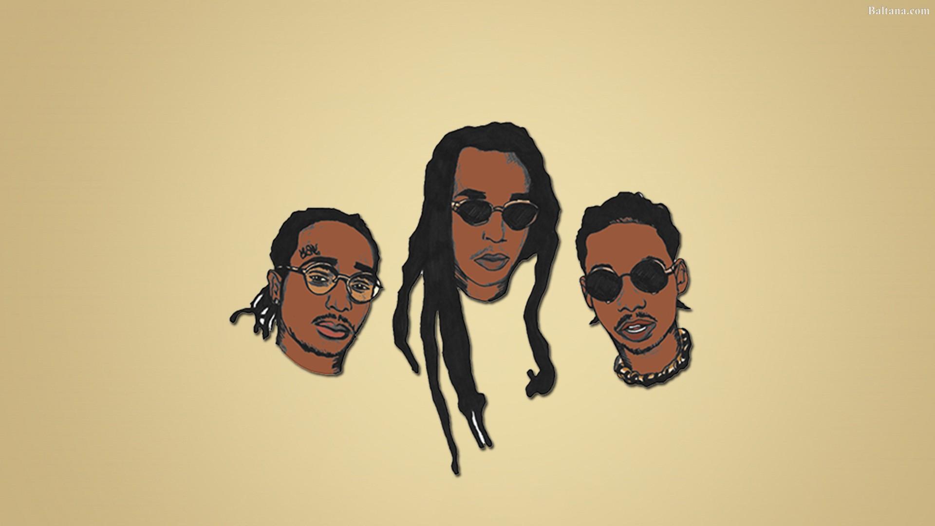 1920x1080 Migos Cartoon Wallpaper