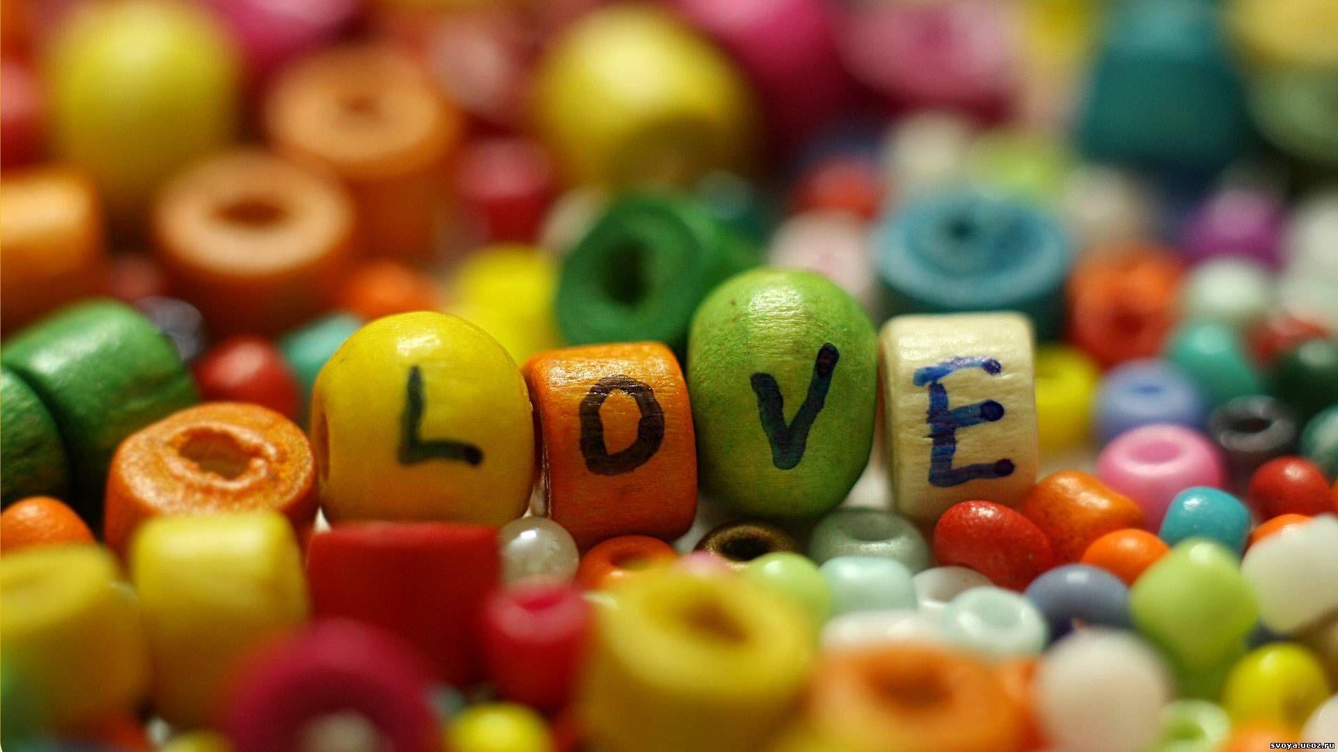 1920x1080 love beads. Cute love wallpaper, Love wallpaper, HD love