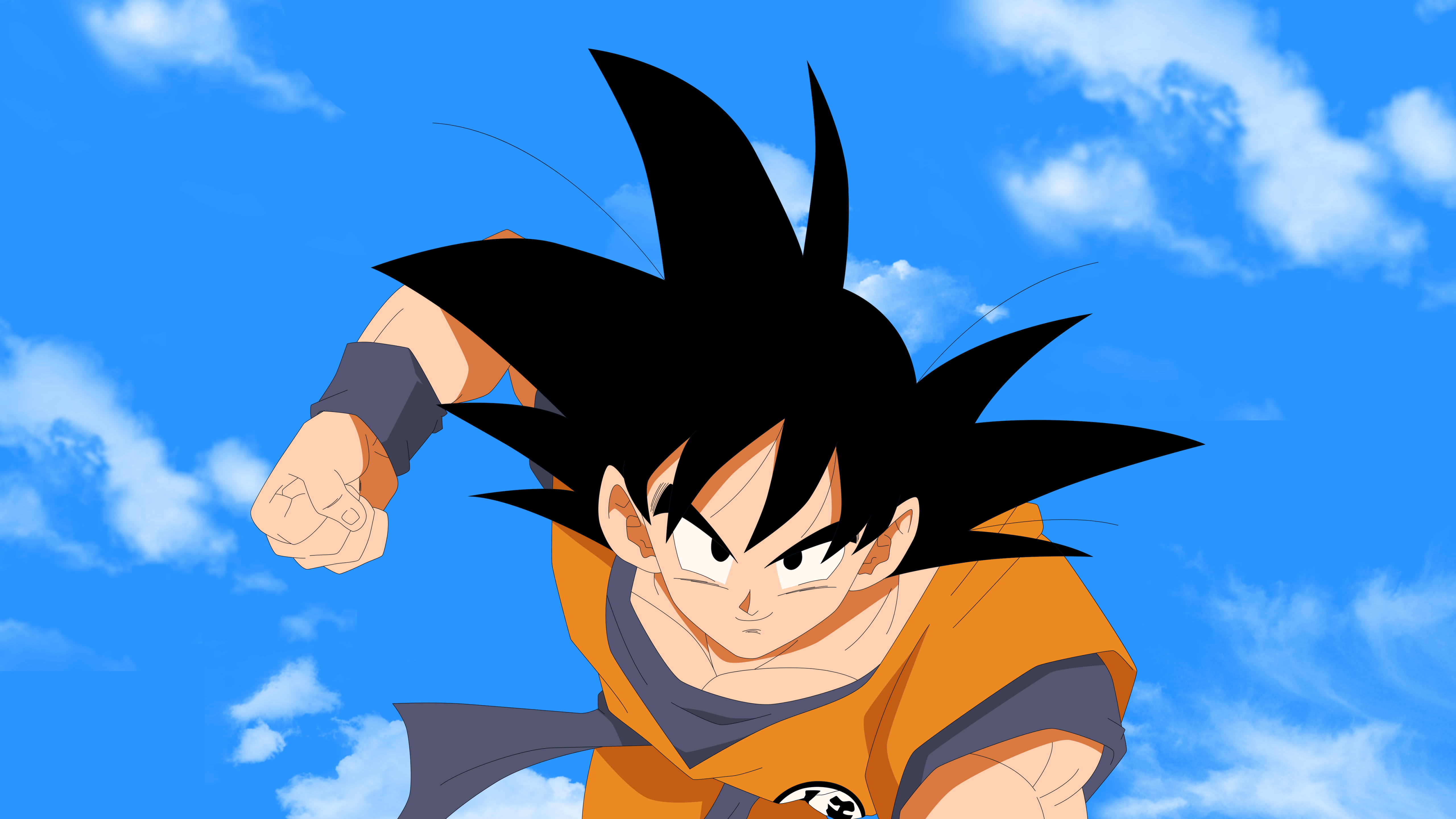 5120x2880 Goku Wallpaper 4K, Dragon Ball Z, 5K, Anime