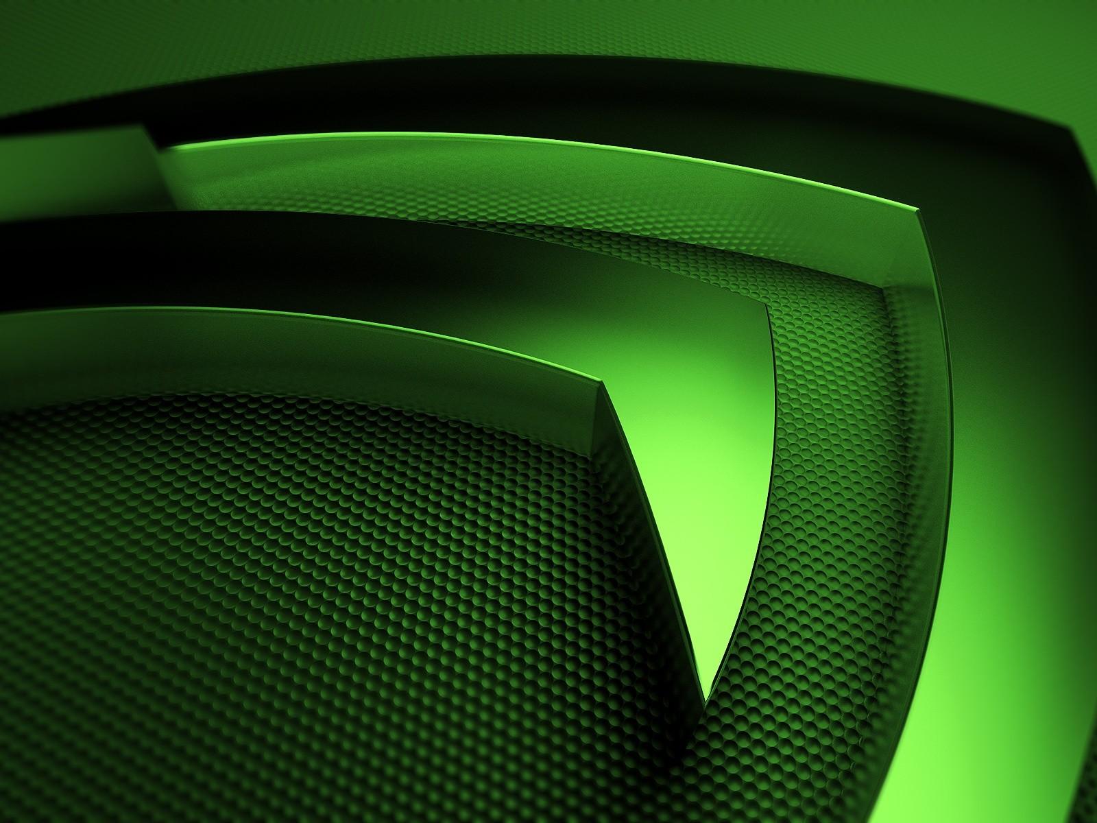 1600x1200 Download desktop wallpaper 3D wallpaper for computer and green shapes