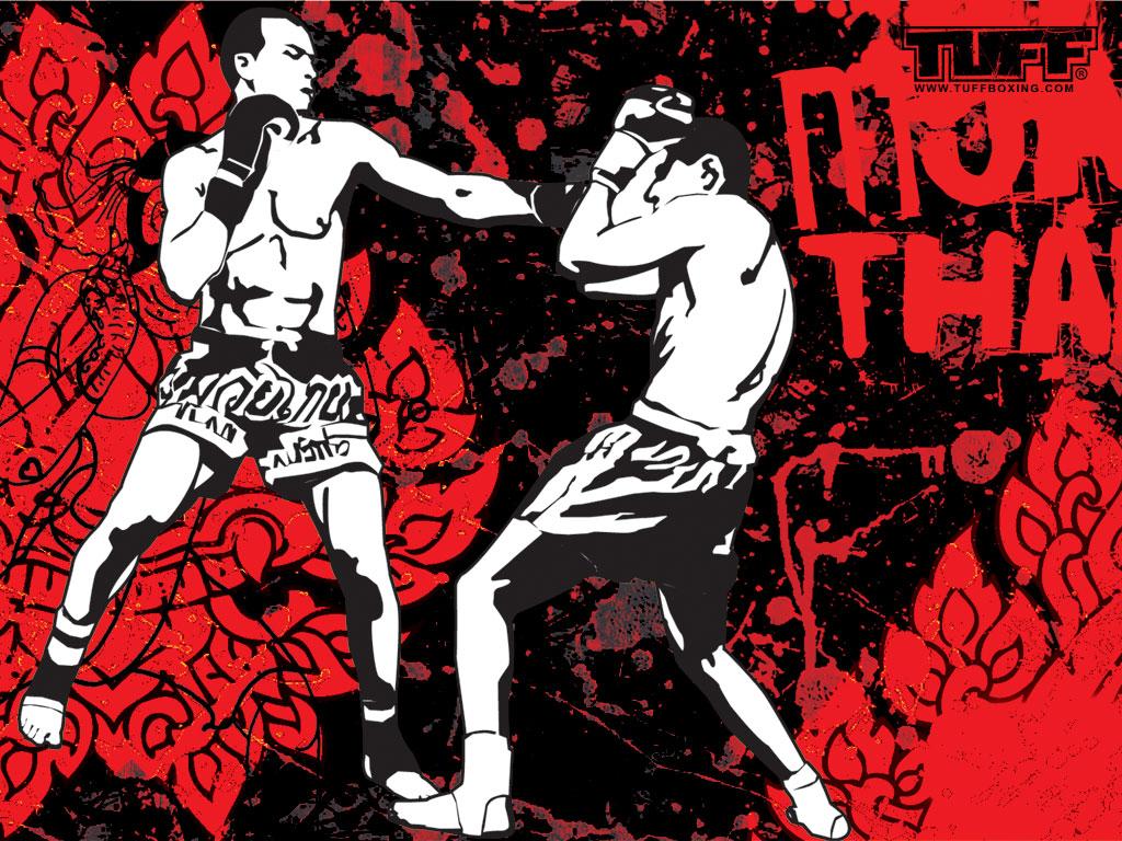 1024x768 Muay Thai Wallpaper