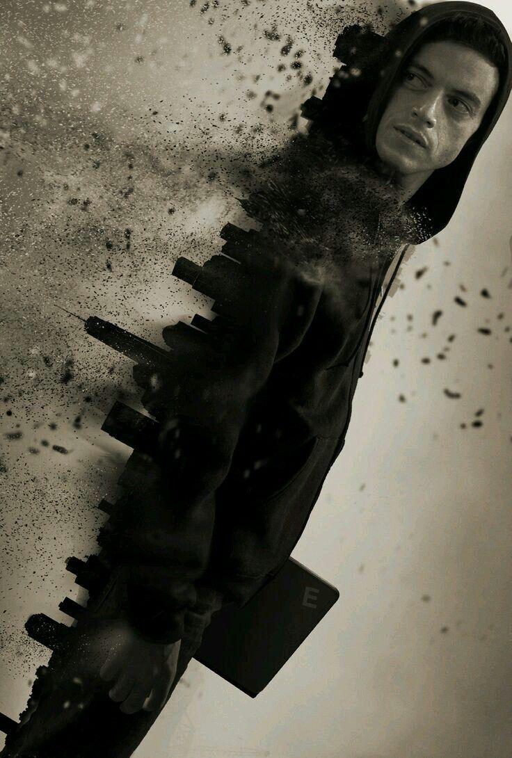736x1090 I love this art. Mr Robot. Mr robot, Robot, TV Series