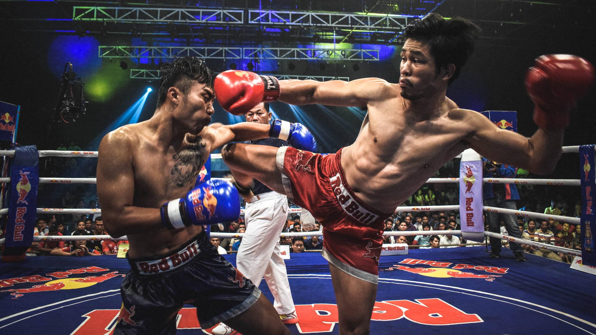 1920x1080 Download Red Bull Muay Thai Art Wallpaper