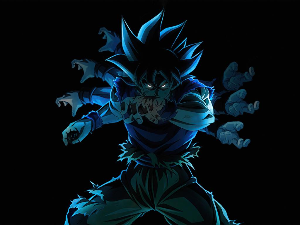 1024x768 Wallpaper son goku, dragon ball super, ultra instinct, multiple hands desktop wallpaper, HD image, picture, background, 65c391
