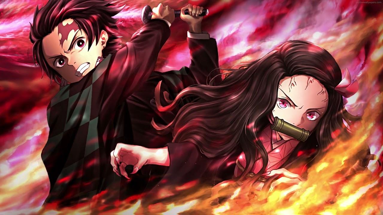 1280x720 Tanjiro & Nezuko 4k Live Wallpaper. Demon Slayer. Anime Live Wallpaper