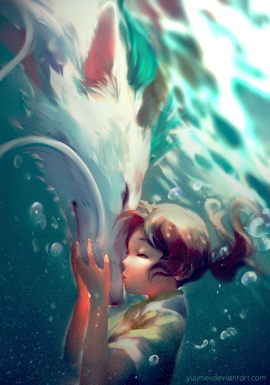 880x1257 Studio Ghibli Inspired Paintings That Will Spirit You Away