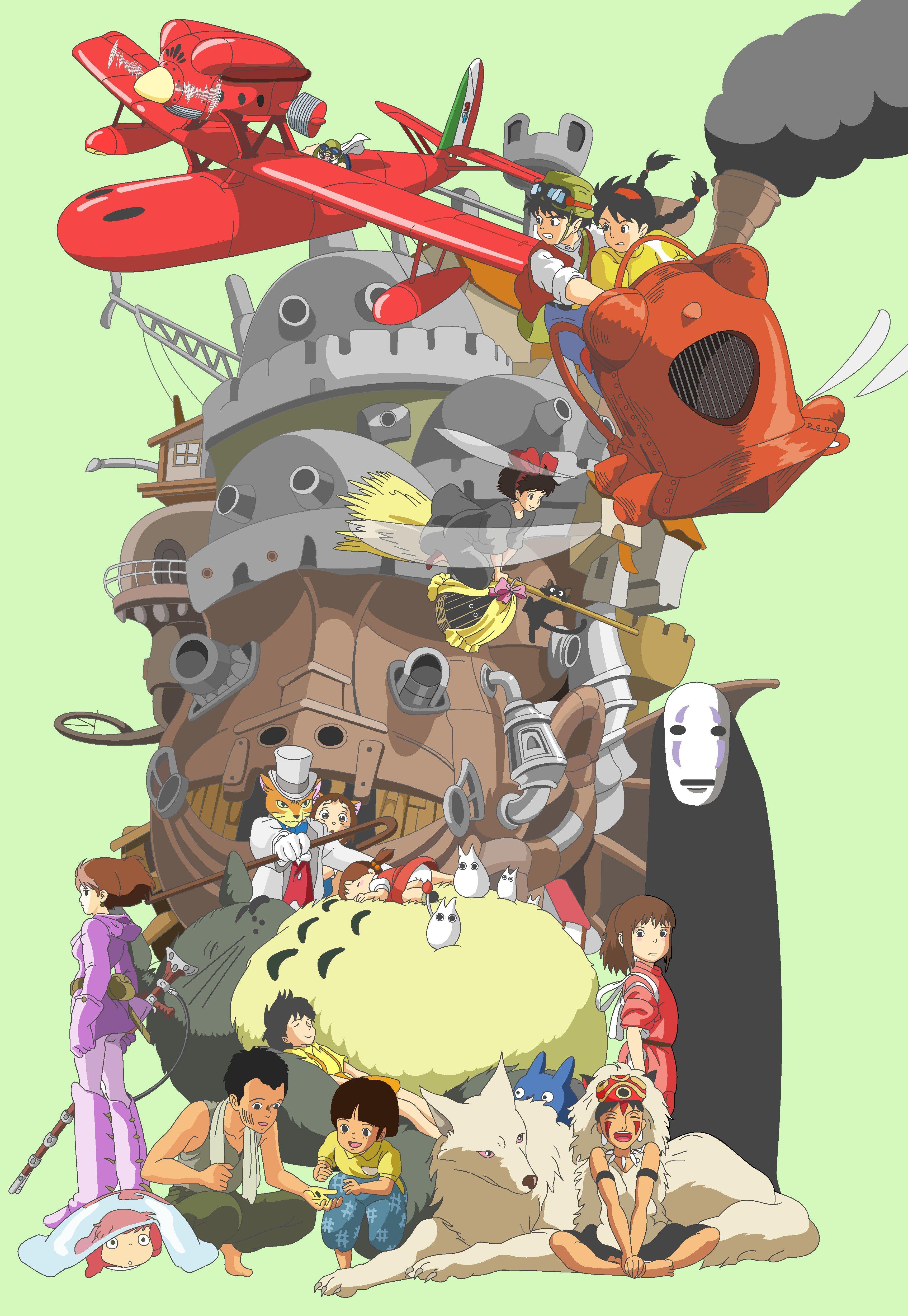 Studio Ghibli Fanart Wallpaper ~ 130+ Spirited Away Hd Wallpapers And ...