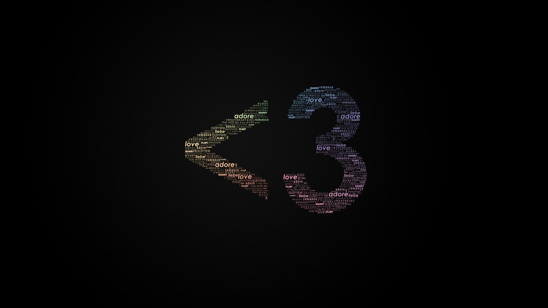 1920x1080 1920x1080 love typography black background word clouds wallpaper JPG 119 kB Gallery HD Wallpaper