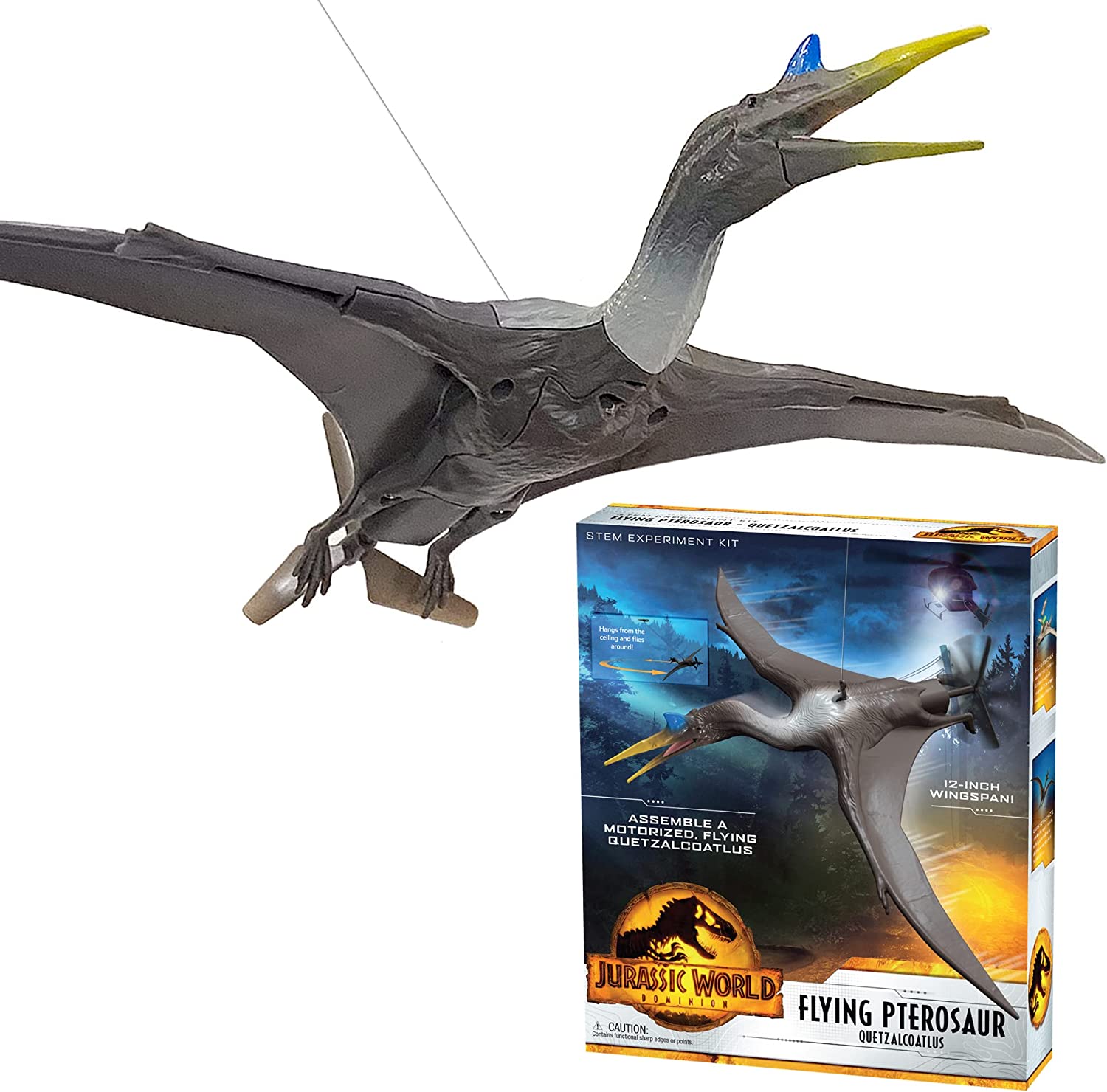 1500x1480 Great deals on THAMES & KOSMOS World Dominion Flying Pterosaur Motorized Dinosaur Model Building Kit