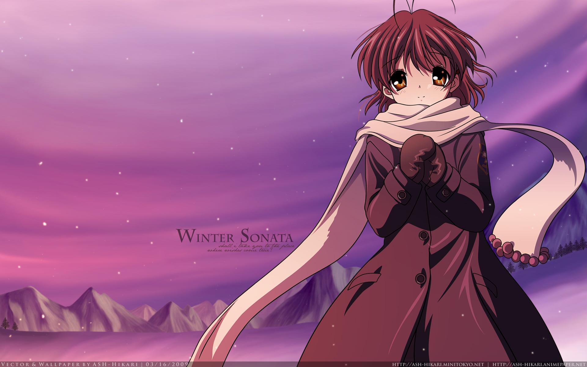 1920x1200 Clannad Wallpaper: Winter Sonata