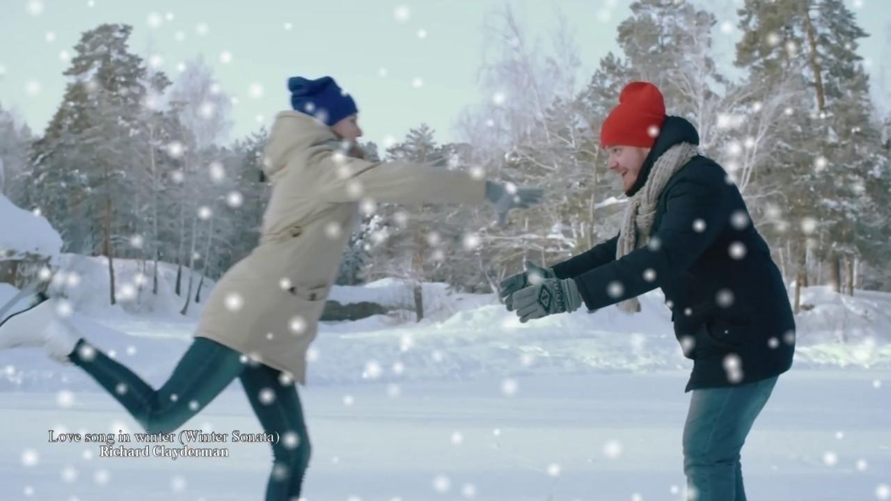 1280x720 Love song in winter (Winter Sonata)