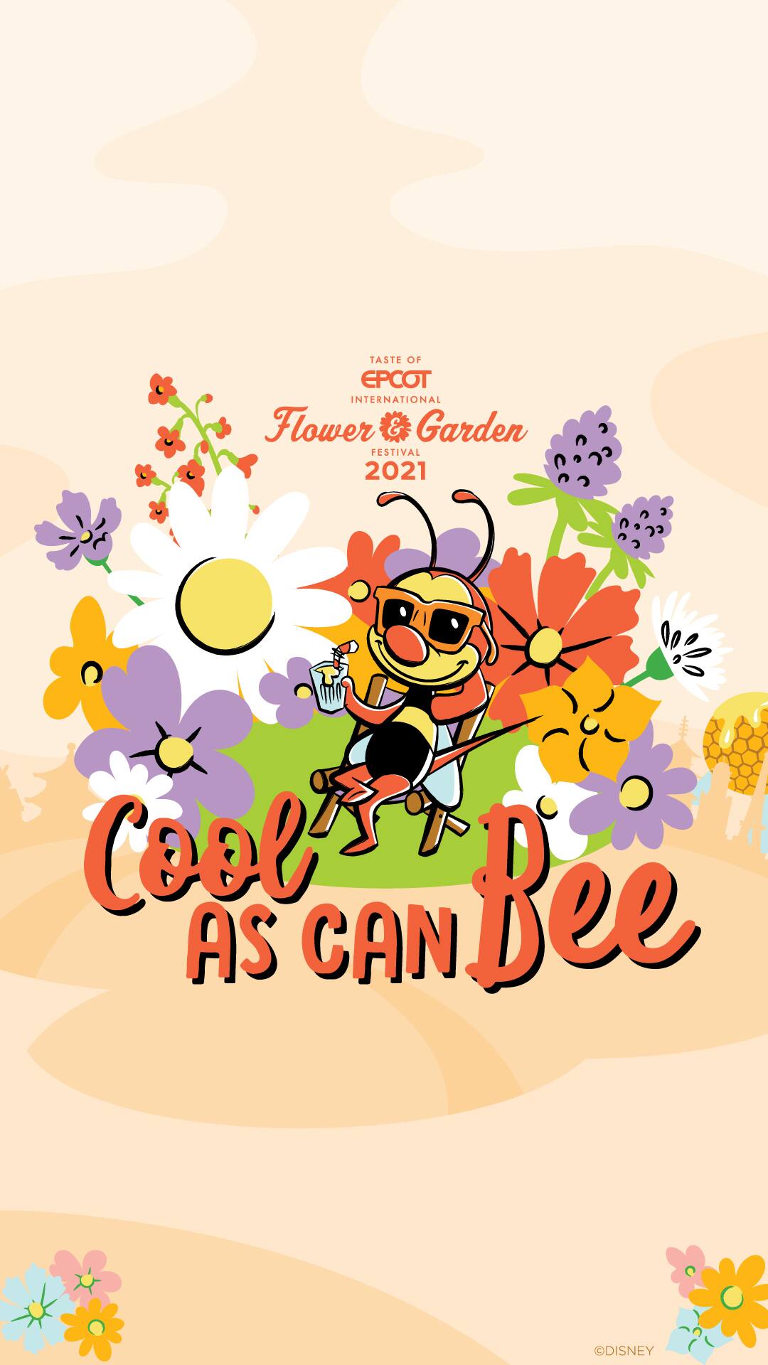 1080x1920 Taste Of Epcot International Flower & Garden Festival Spike Wallpaper: IPhone Android Apple Watch. Disney Parks Blog