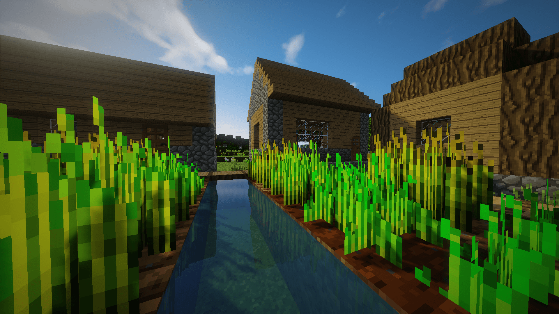 Minecraft shaders backgrounds Group HD wallpaper  Pxfuel