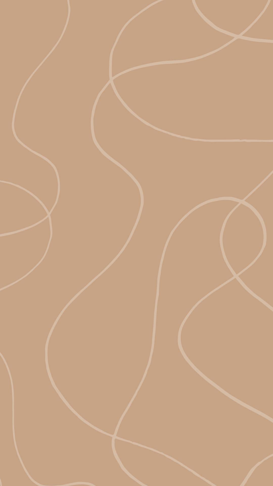 1080x1920 Download Minimalist Beige Brown