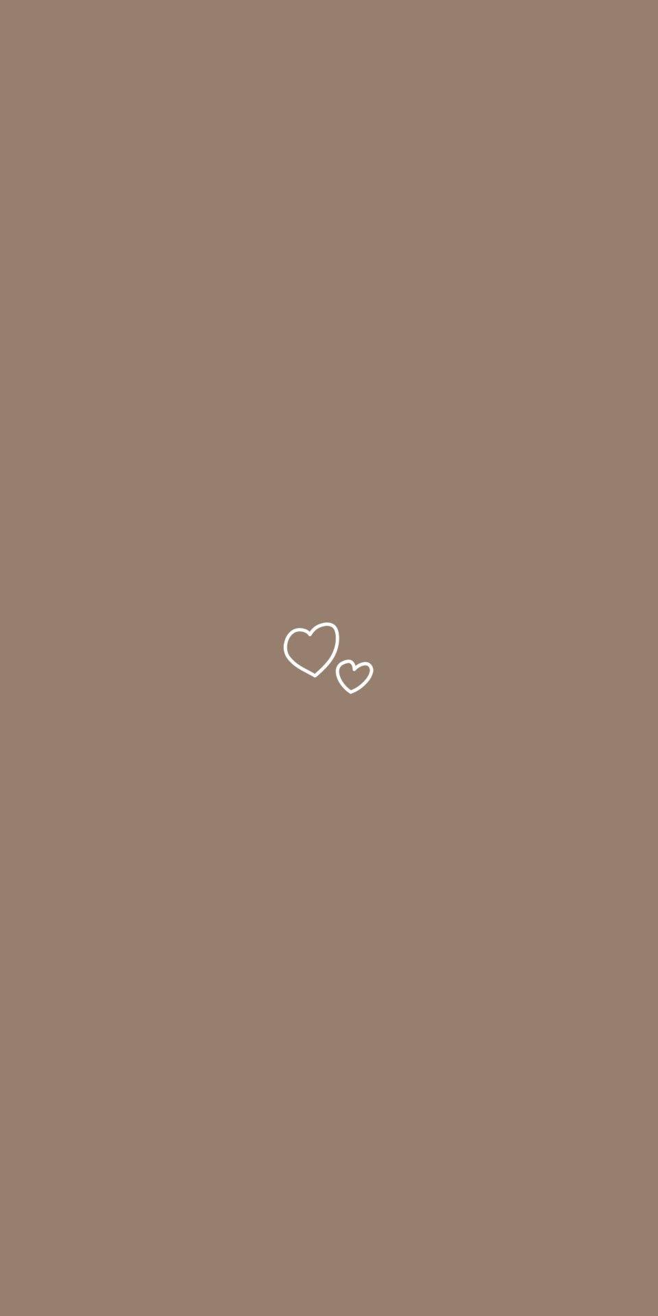 960x1920 Cute Brown Aesthetic Wallpaper