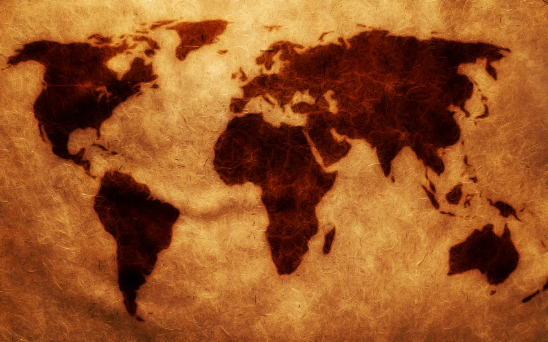 1920x1200 World Map HD Wallpaper and Background