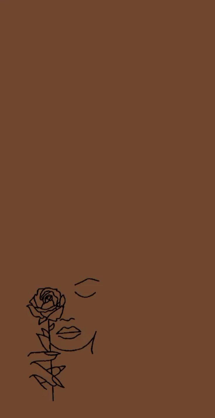 736x1432 wallpaper. Minimalist wallpaper phone, Phone wallpaper boho, Brown wallpaper