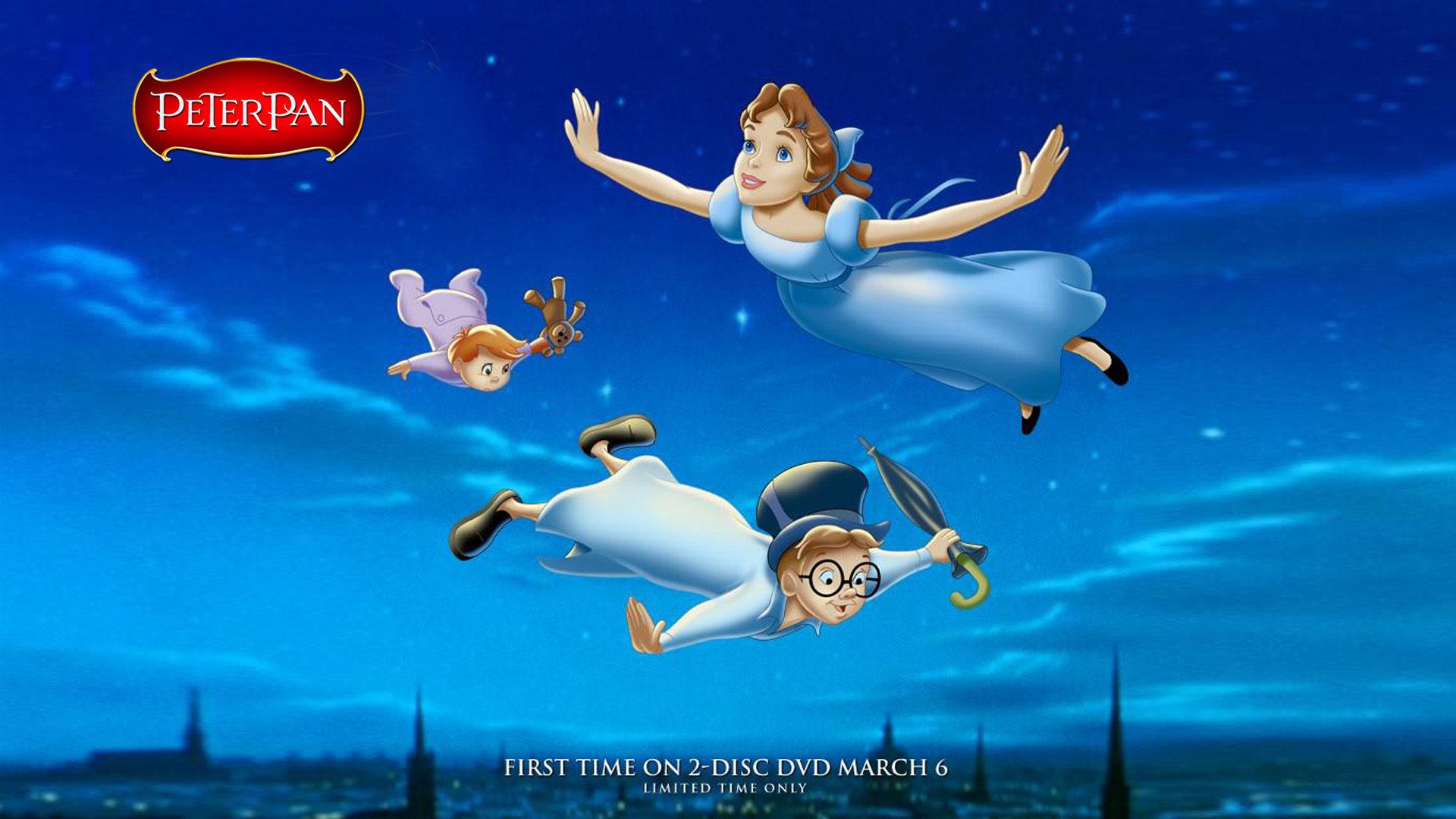 1920x1080 Peter Pan And Wendy Darling Disney Image Cartoon Wallpaper 1920x1080 :