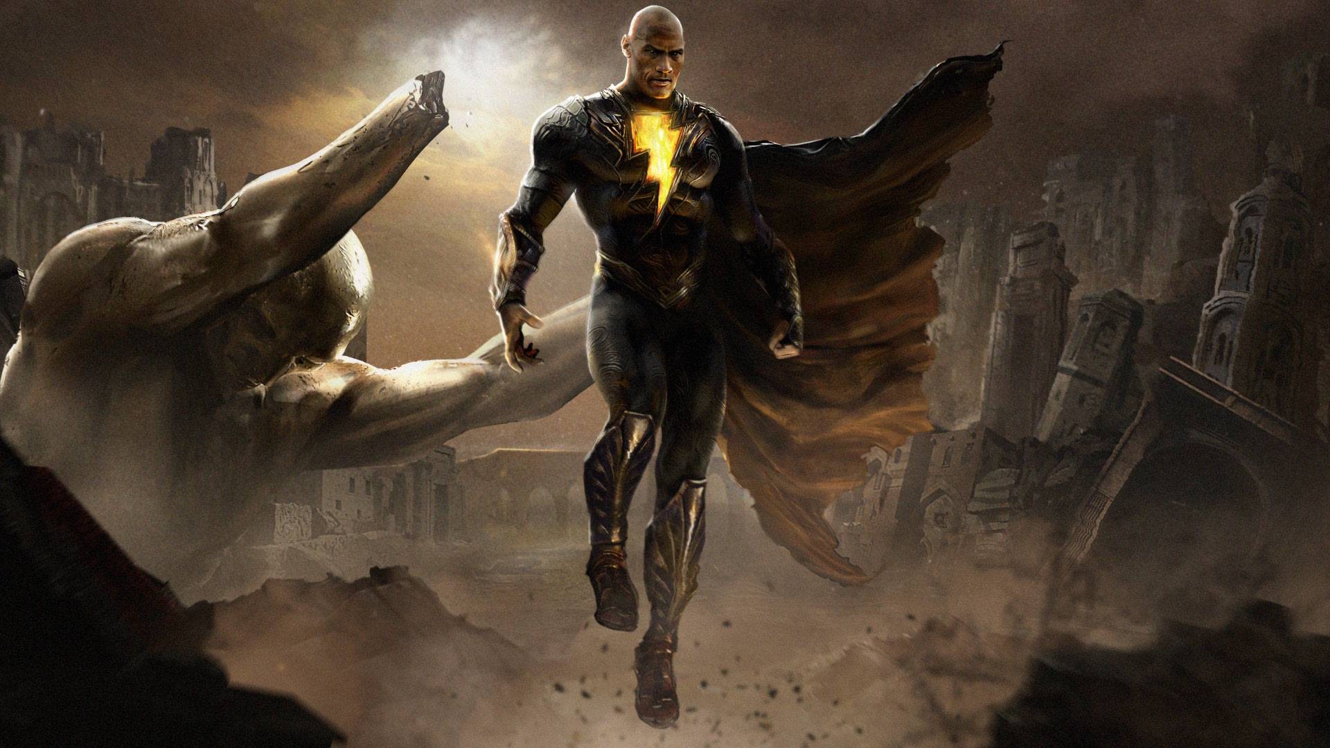 1920x1080 Fan Poster of Dwayne Johnson as Black Adam Wallpaper, HD Movies 4K Wallpaper, Image, Photo and Background