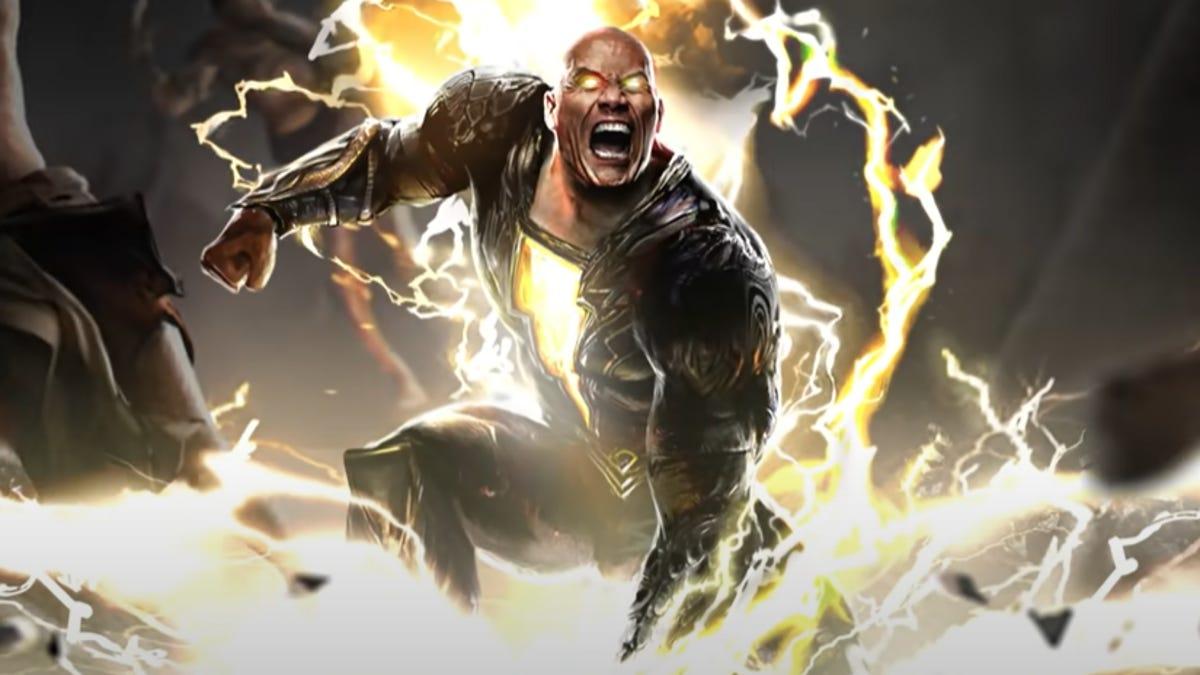 1200x675 Black Adam teaser trailer reveals The Rock in god mode at DC Fandome