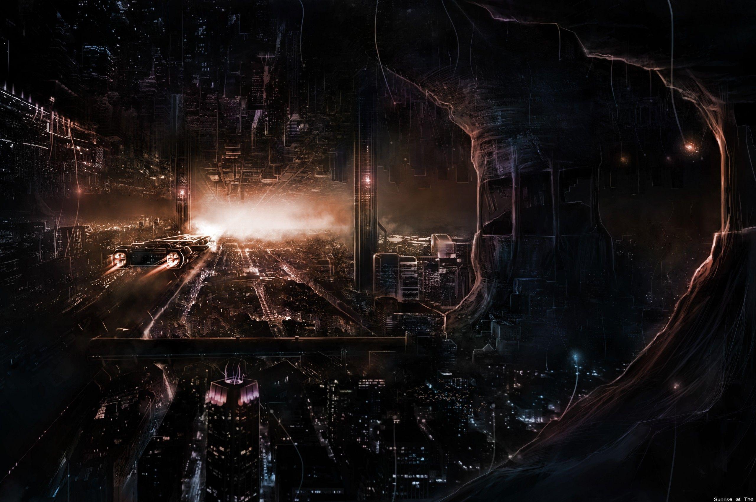 2560x1700 Dark Sci Fi Wallpaper