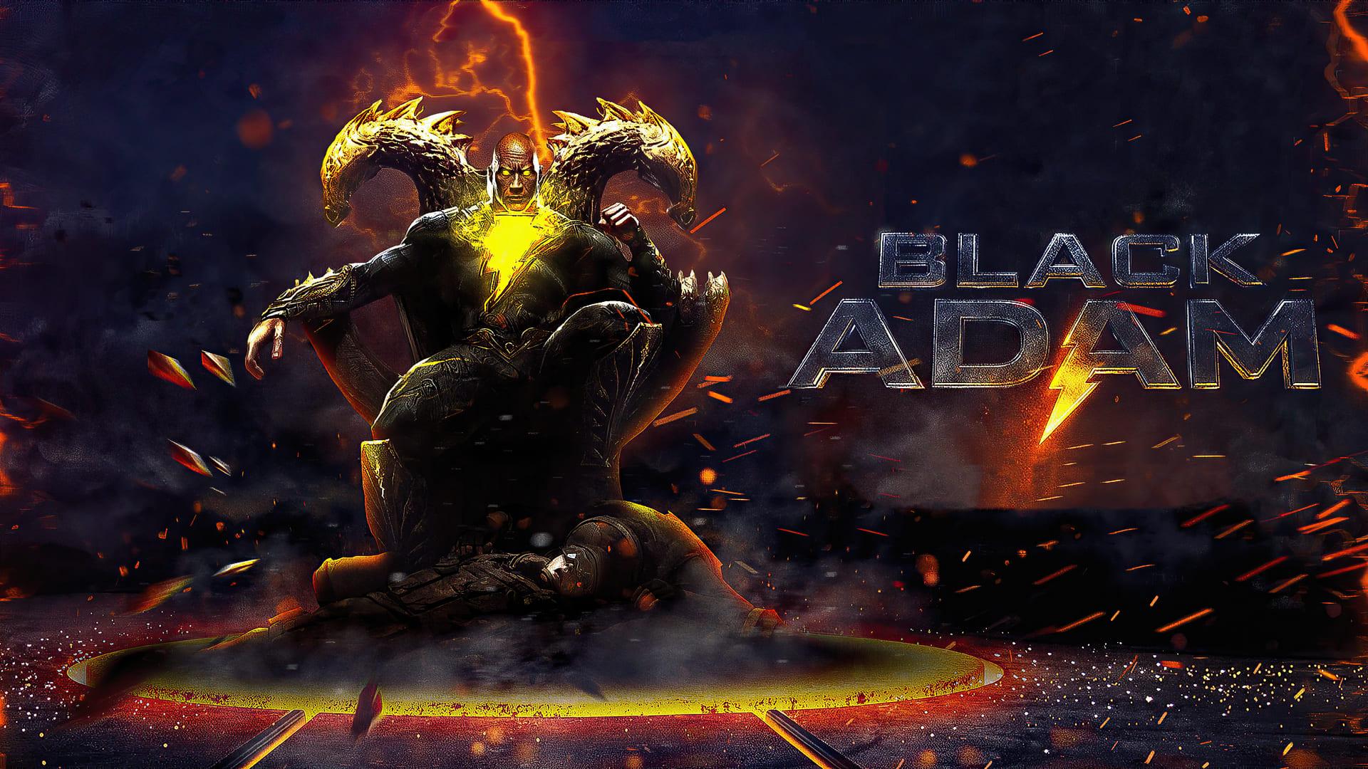 1920x1080 Black Adam HD Wallpaper Best HD Black Adam Movie Background Download