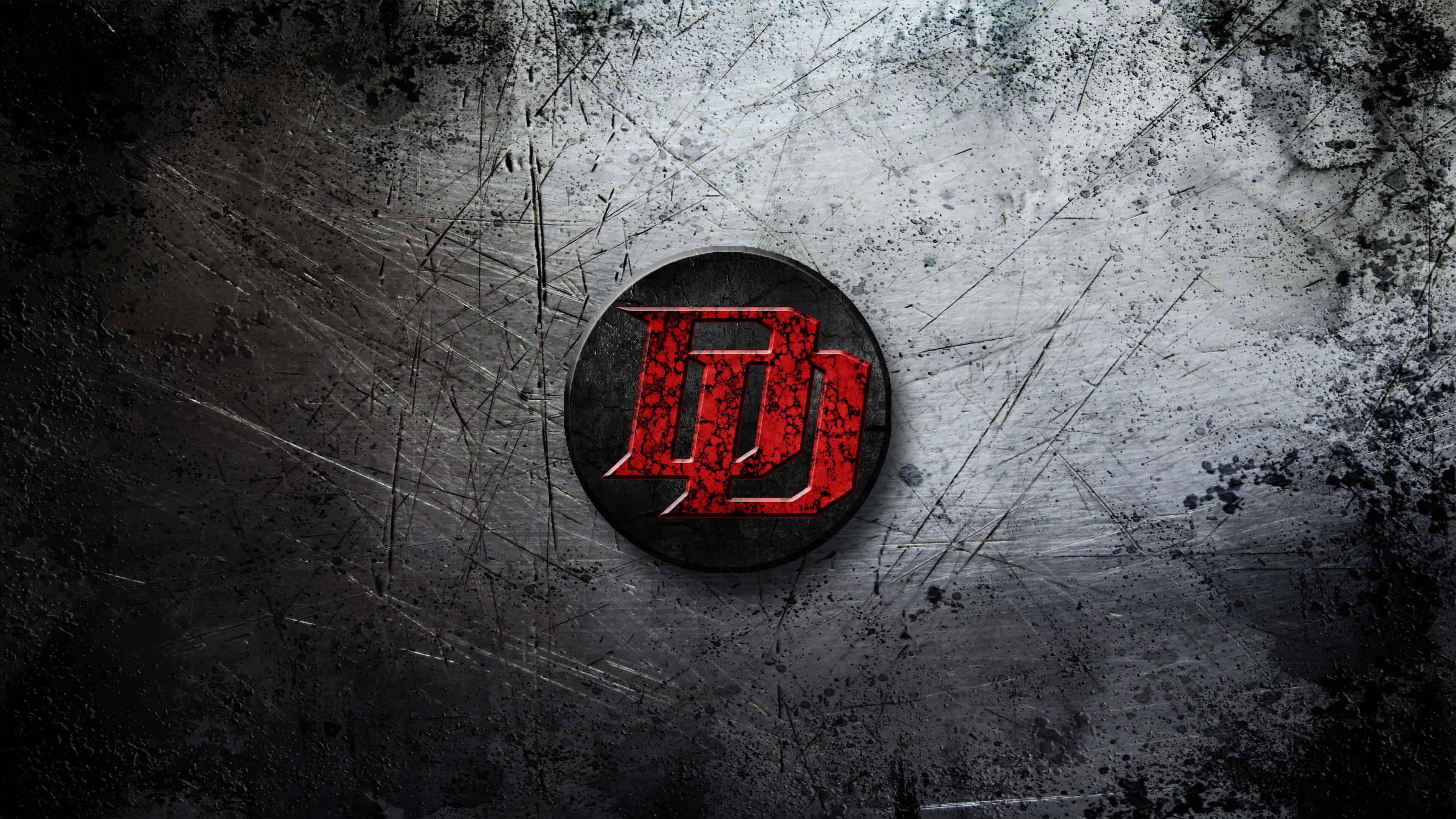 3840x2160 Daredevil Logo UHD 4K Wallpaper