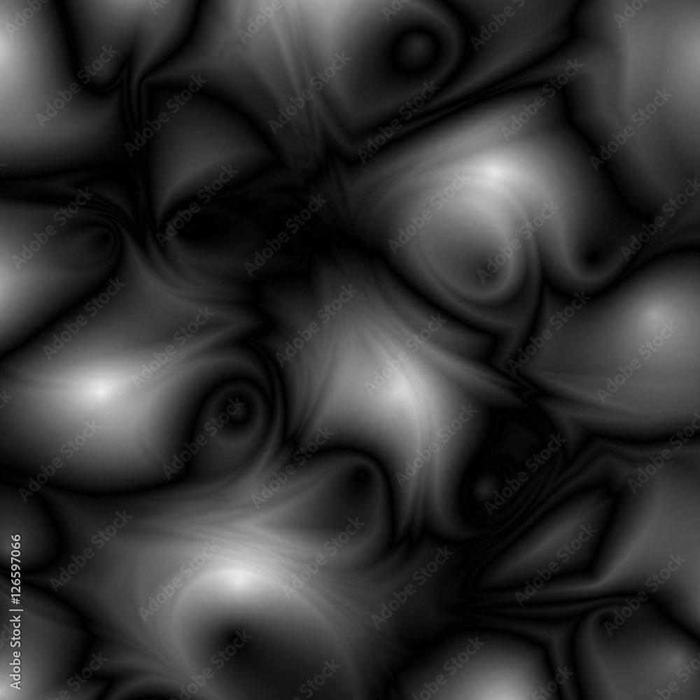 1000x1000 Black abstract futuristic glossy background for design concepts, wallpaper, presentations, web and prints. Vector illustration. Stock Vector