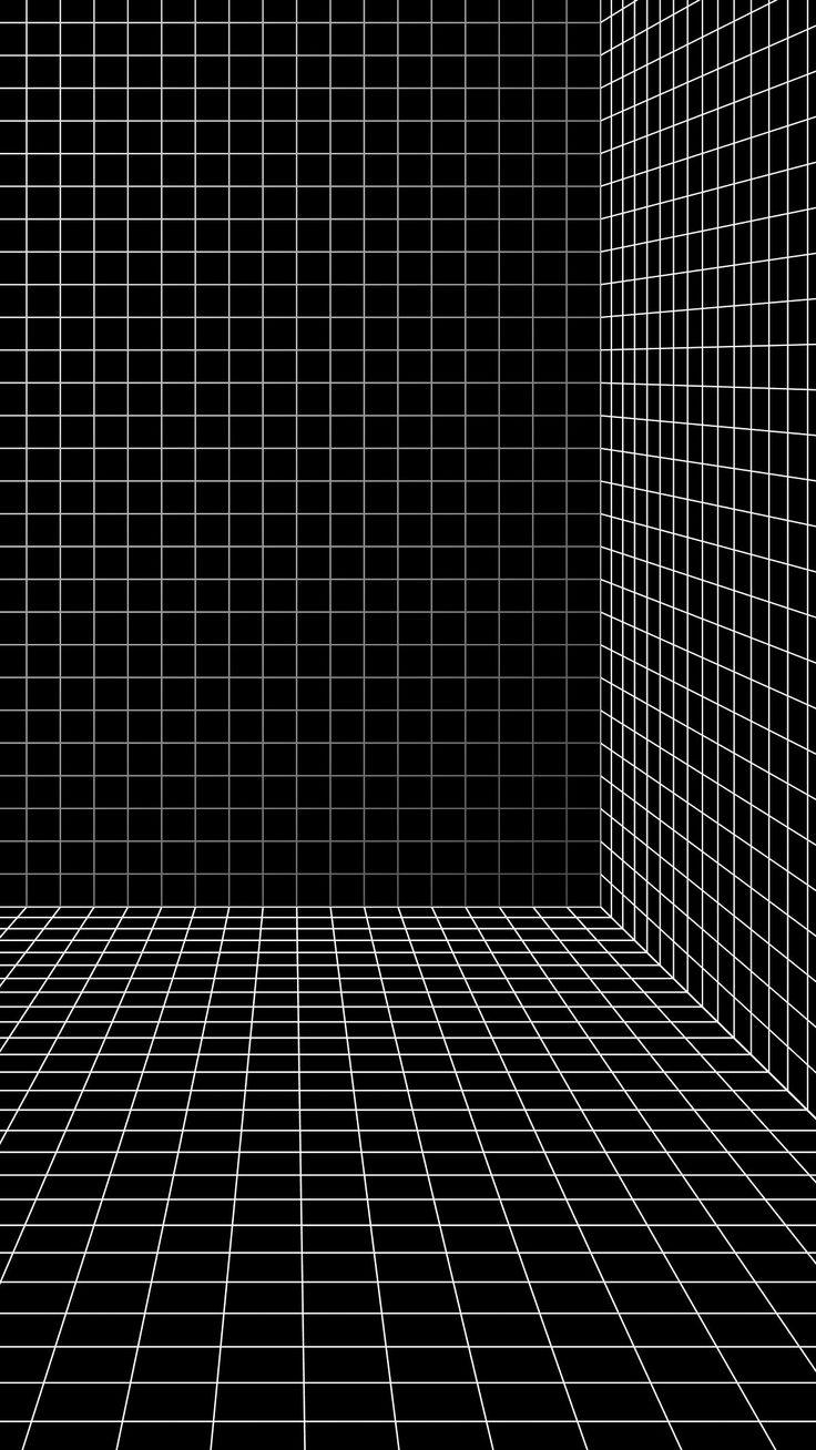 736x1308 3D wireframe grid room background vector. free image / Aew. Wireframe, Vector background graphics, Futuristic background