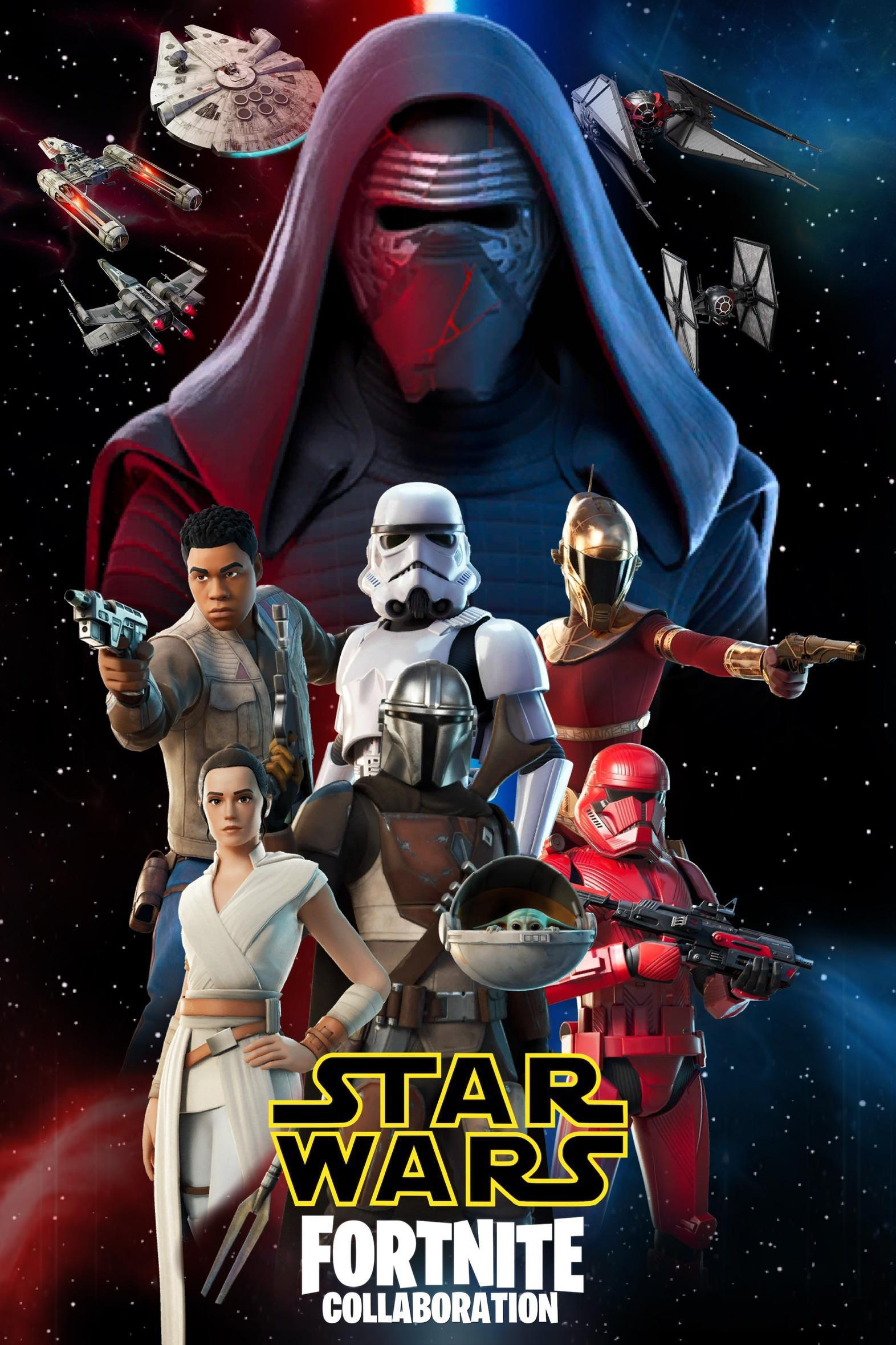 1572x2358 Star Wars: Fortnite Collaboration Poster