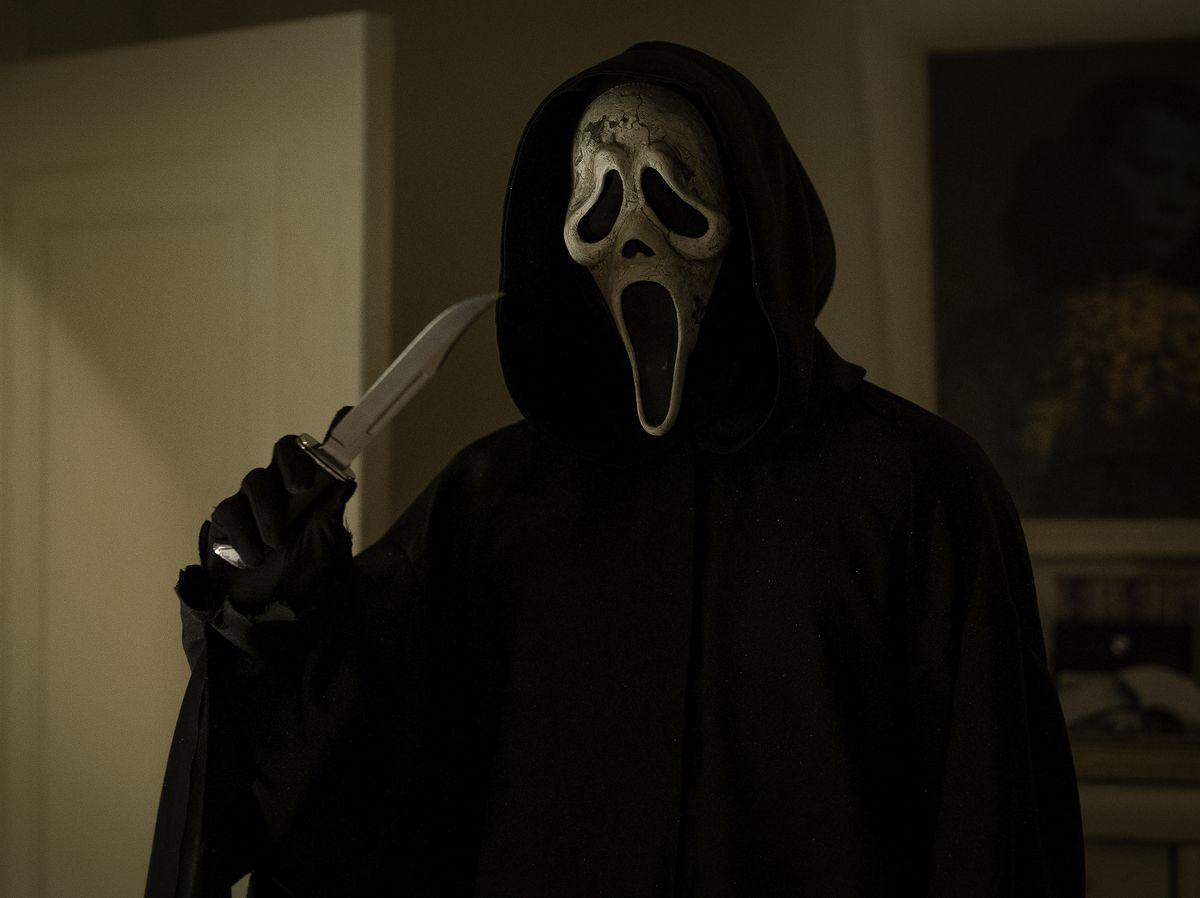 Scream 6 Ghostface 4K Wallpaper iPhone HD Phone #7331j