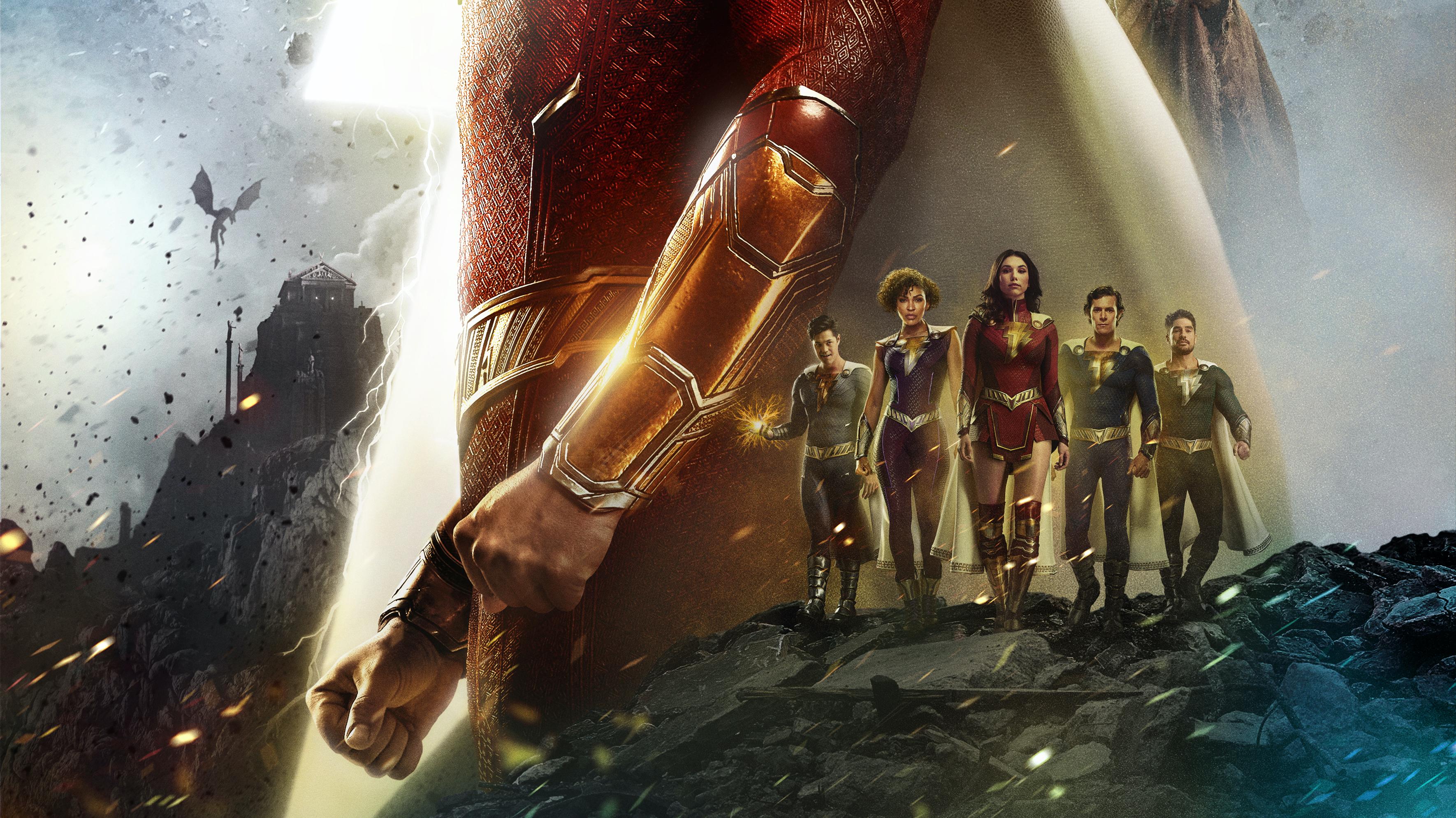 3540x1991 Shazam! Fury of the Gods HD Wallpaper
