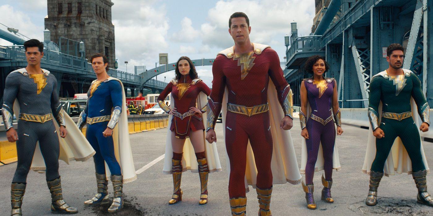 1400x700 Shazam 2: Fury of the Gods Image Spotlight the Superhero Family