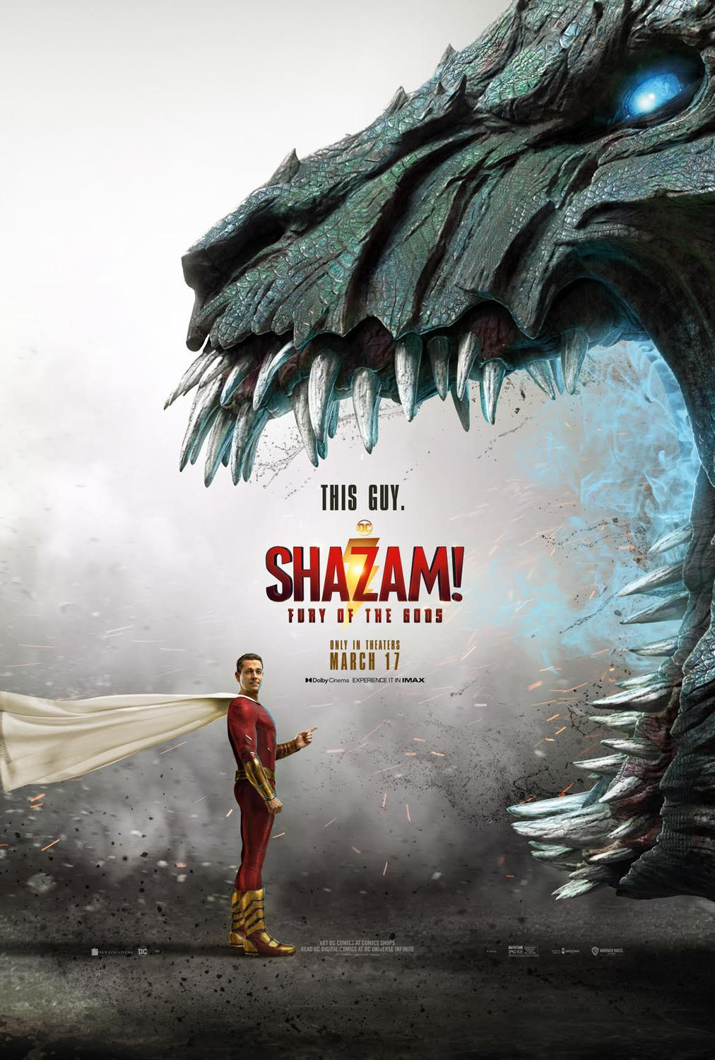 1012x1500 Shazam! Fury of the Gods Movie Poster ( of 12)
