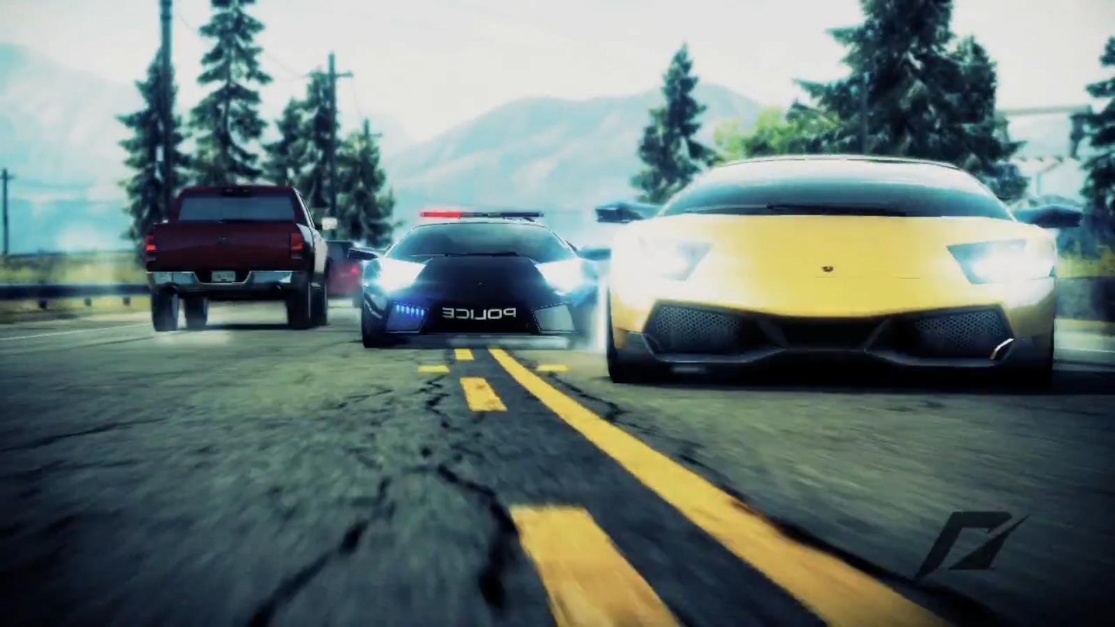 1600x900 Hot Pursuit Wallpaper