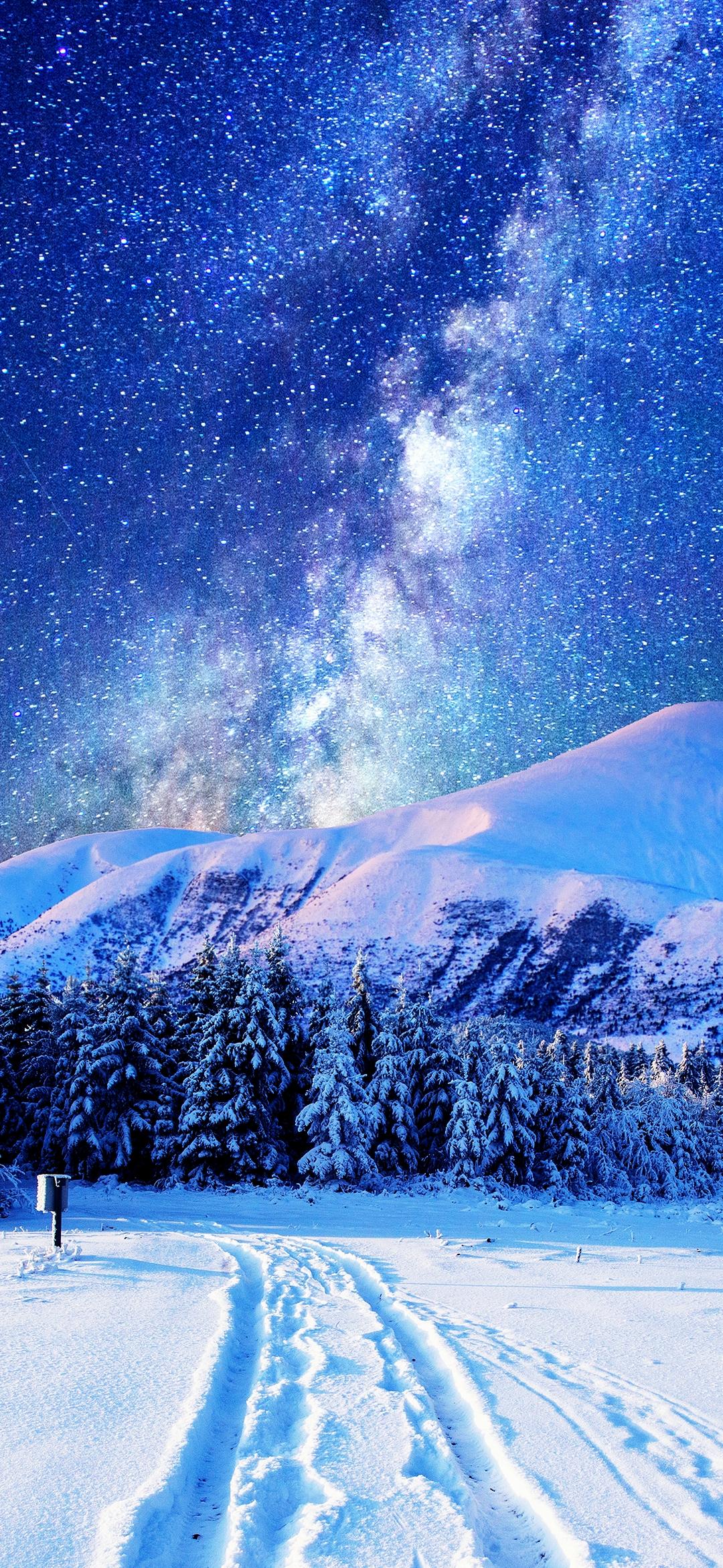 1080x2340 Wallpaper Snow, Atmosphere, Cloud, Light, Blue, Background Free Image