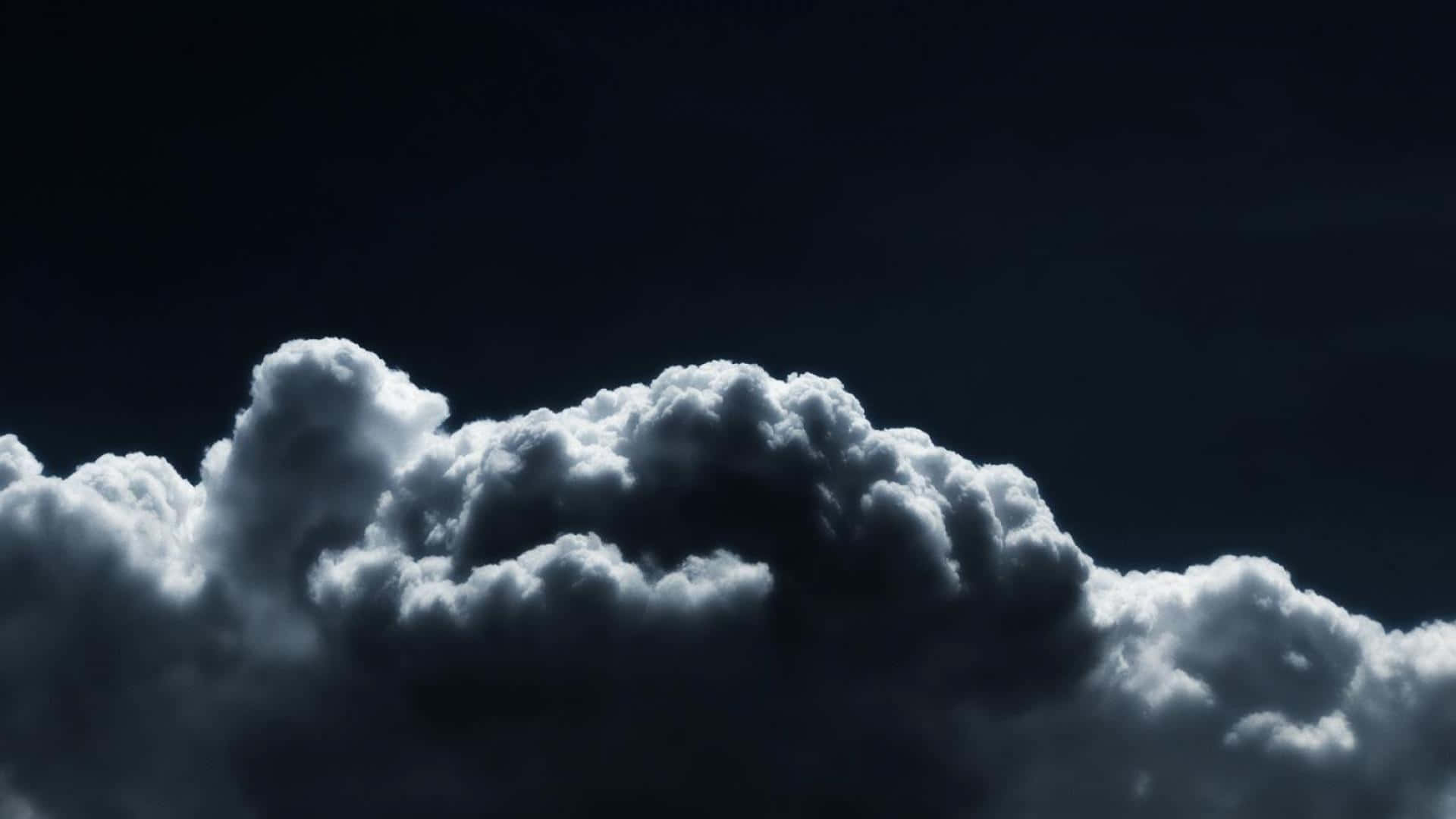 1920x1080 Download Black And White Cloud Wallpaper