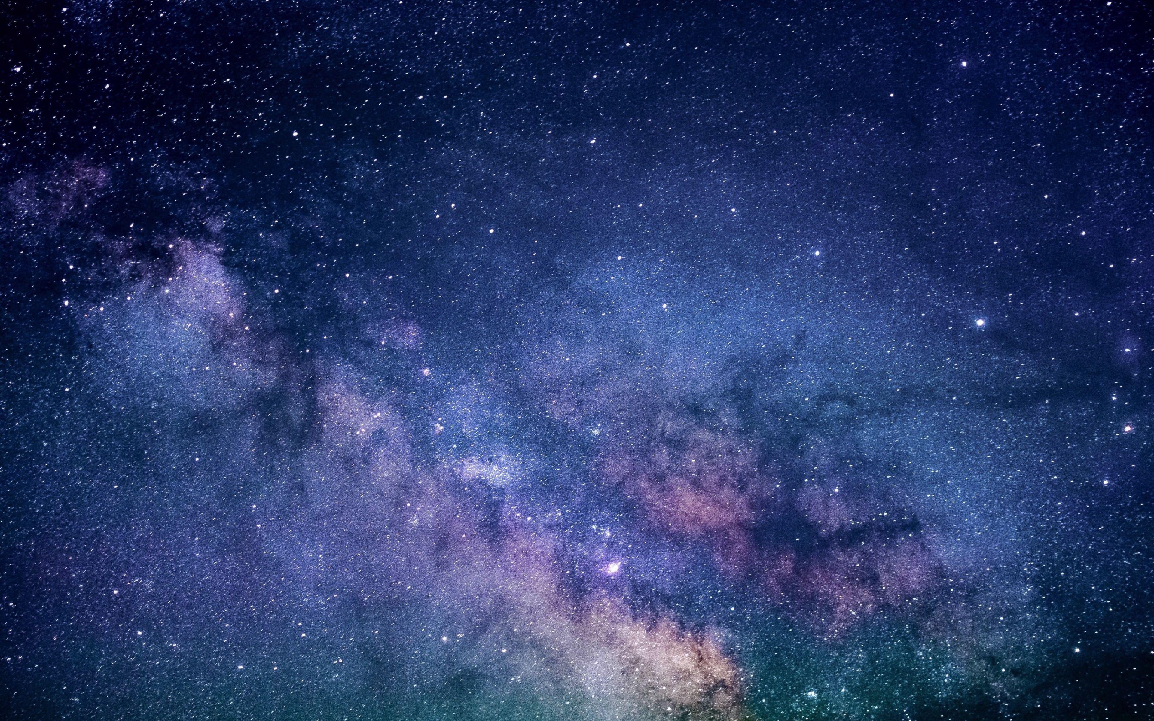 3840x2400 Download 3840x2400 wallpaper galaxy, milky way, space, stars, 4k