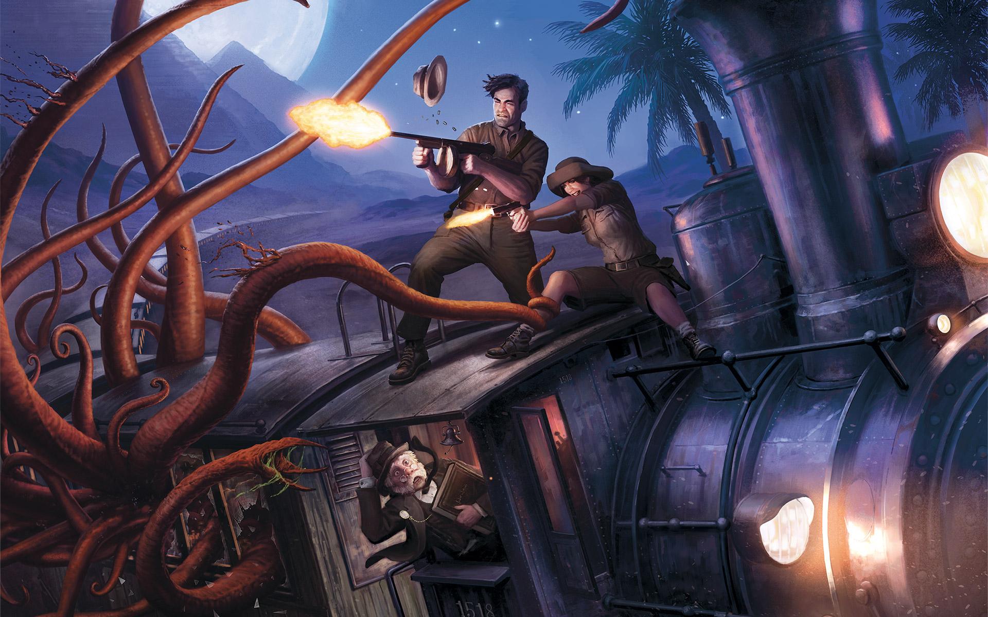 1920x1200 Horror art, Eldritch horror, Lovecraftian horror