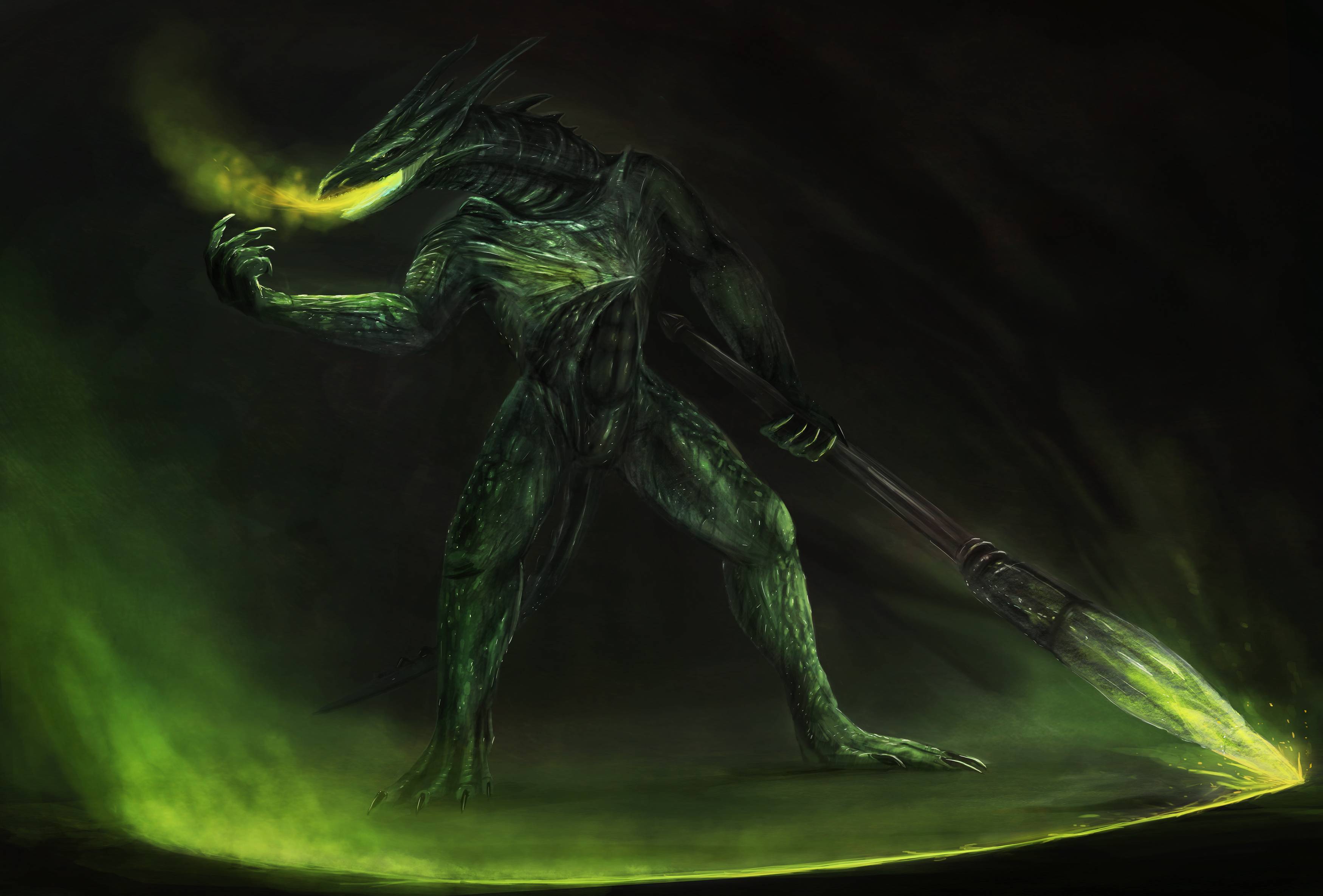 3500x2371 Dark Souls Monster, HD Artist, 4k Wallpaper, Image, Background, Photo and Picture