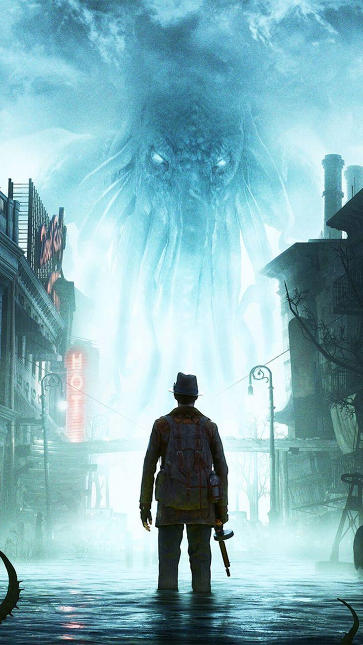 736x1308 The Sinking City 4K Ultra HD Mobile Wallpaper. City wallpaper, Mobile wallpaper, Cosmic horror