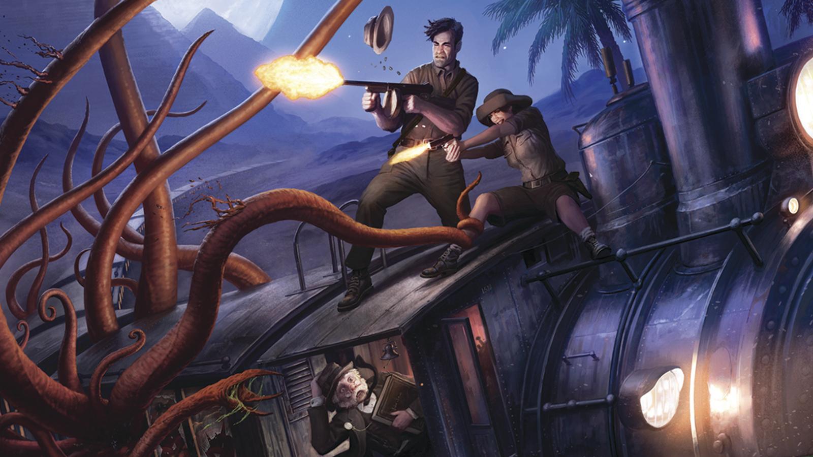1600x900 New Arkham Horror Files project teased by publisher in Morse Code