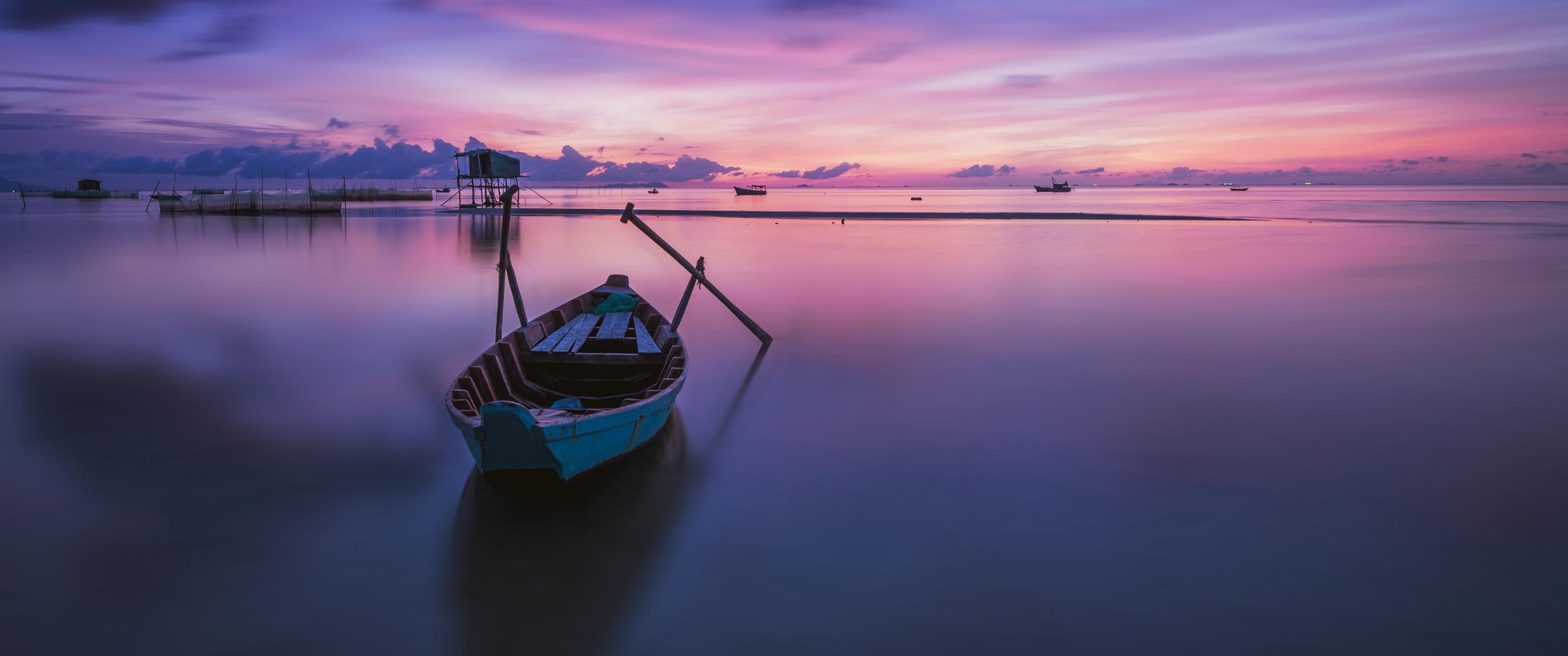 3440x1440 Phu Quoc Island Wallpaper 4K, Sunrise, Vietnam, Nature