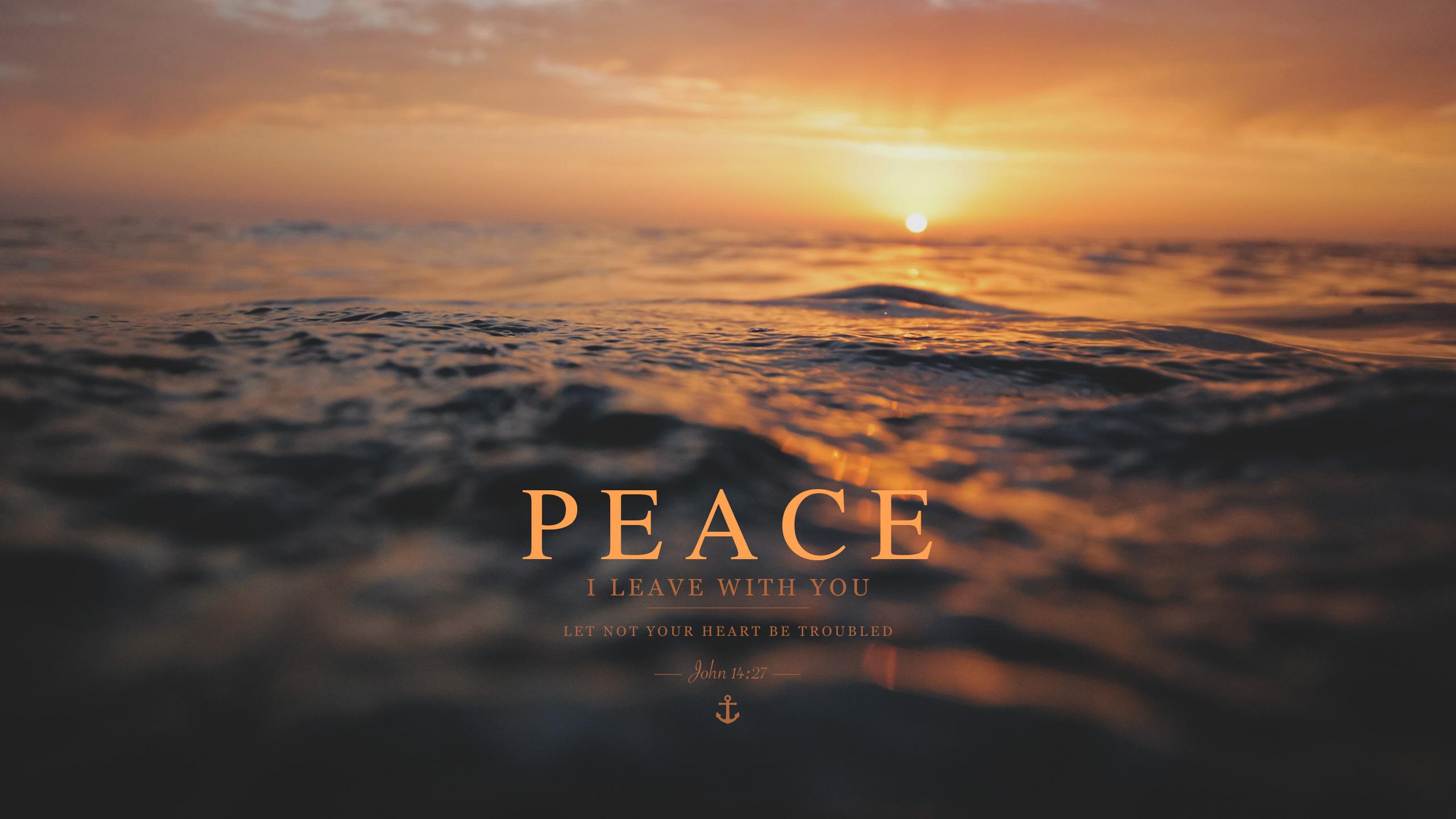 2560x1440 Wednesday Wallpaper: Peace with You