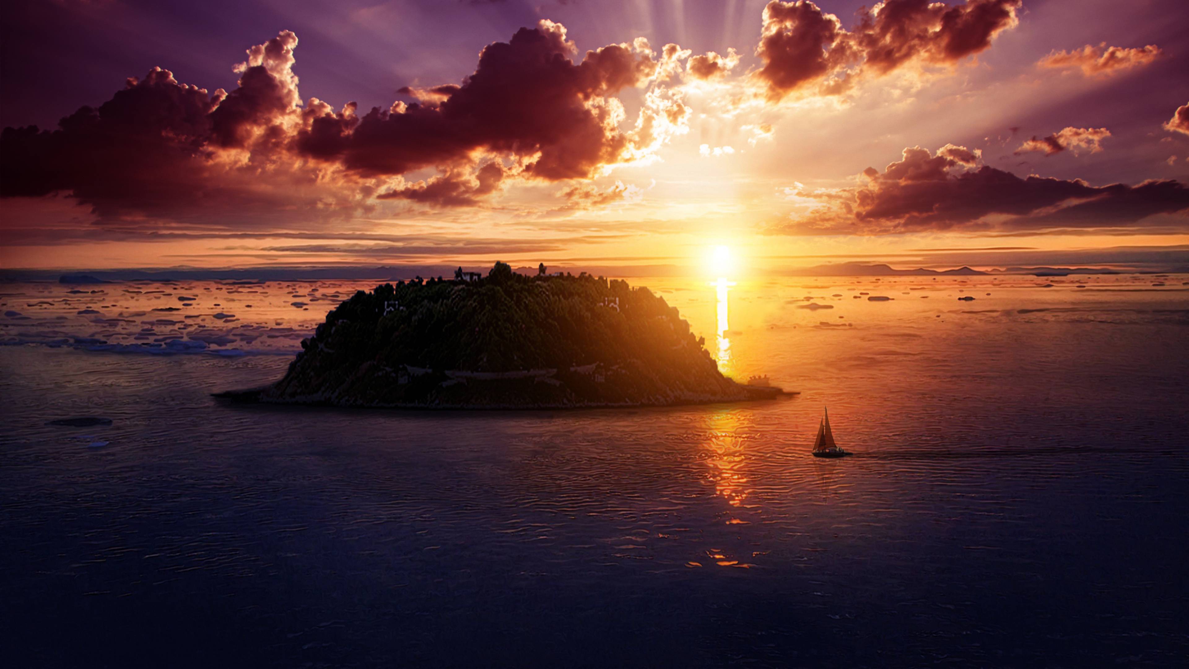 3840x2160 A Peaceful Place 4K Wallpaper, HD Nature 4K Wallpaper, Image, Photo and Background