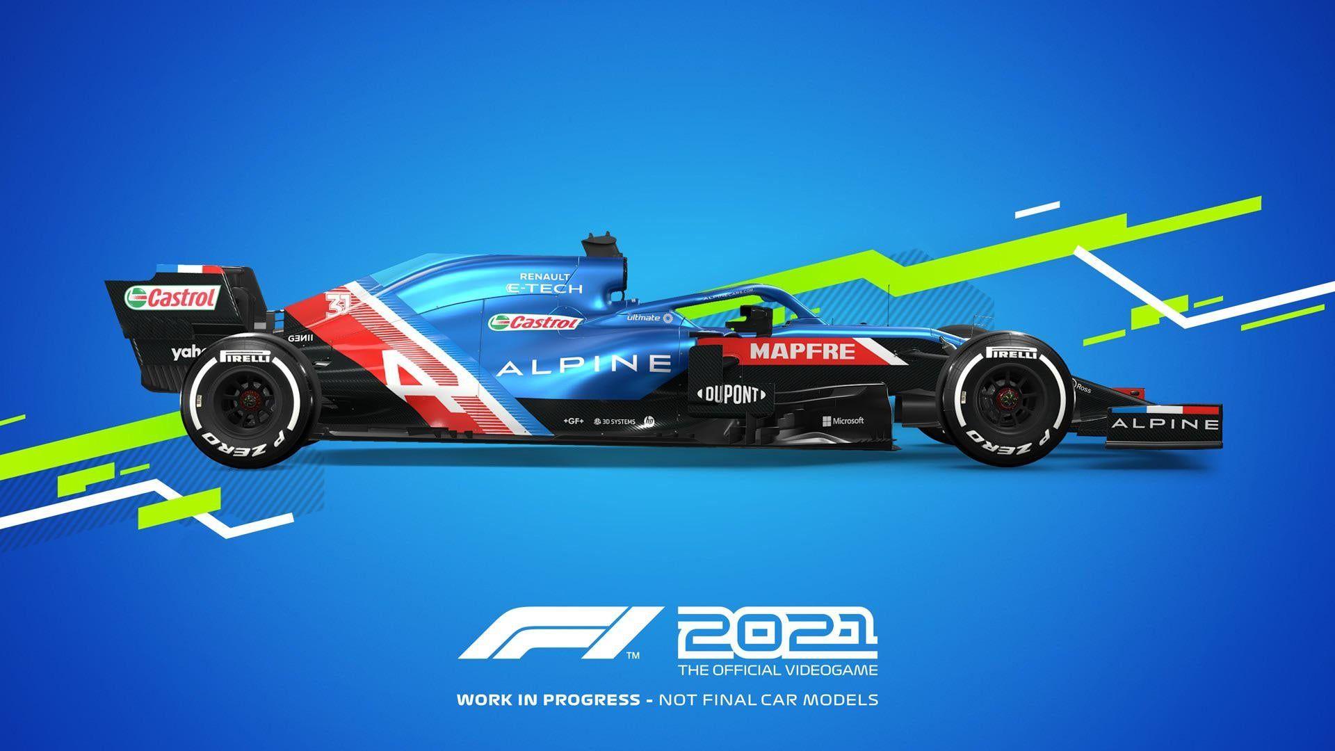 1920x1080 F1 2021 Races Wallpaper